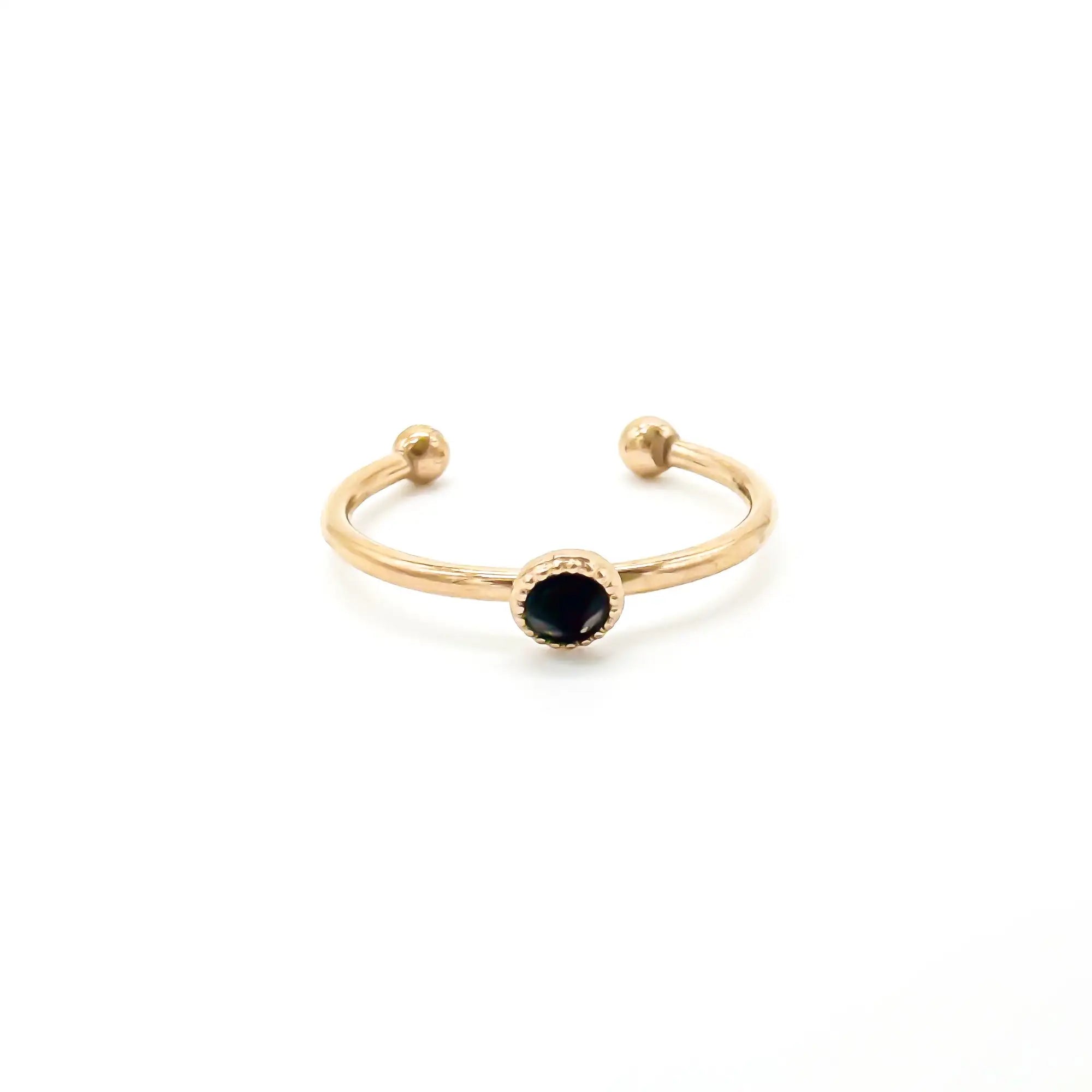Strass - Anello - Acciaio inossidabile - Regolabile