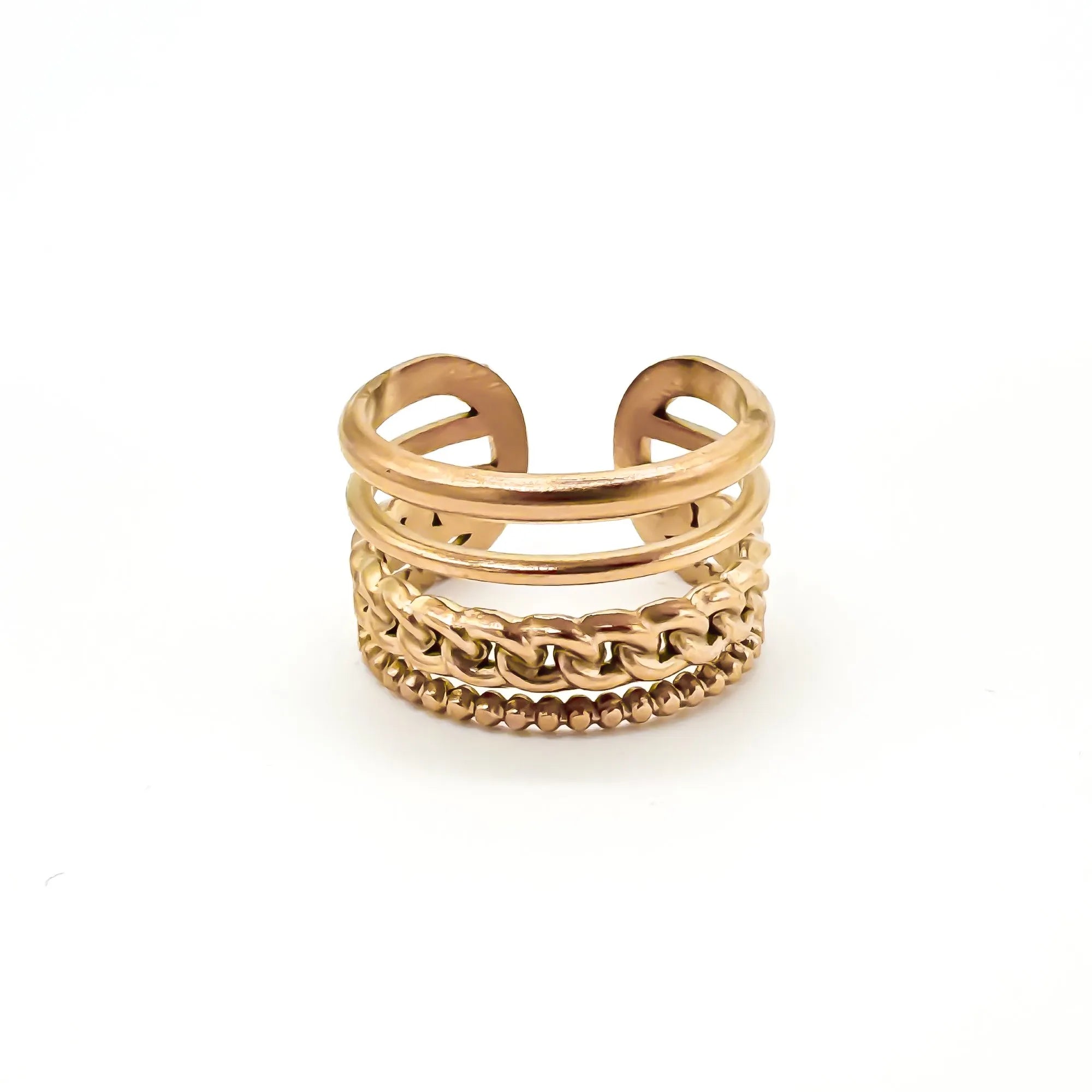 Nore - Ring - Stainless Steel - Verstelbaar