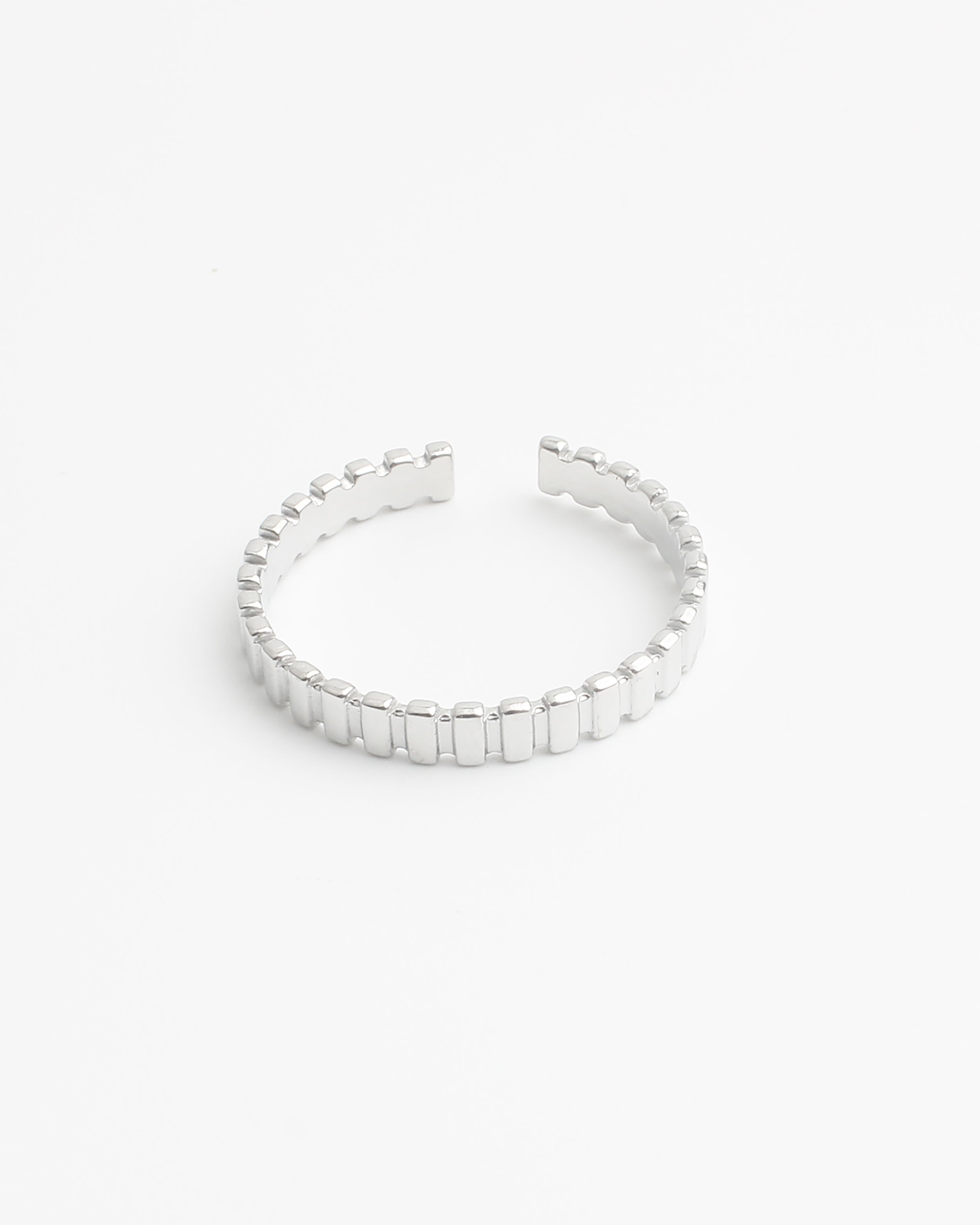 Mika - Ring - Stainless Steel - Adjustable