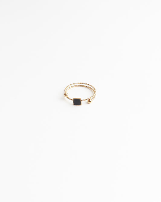 Lina - Bague - Acier inoxydable - Ajustable