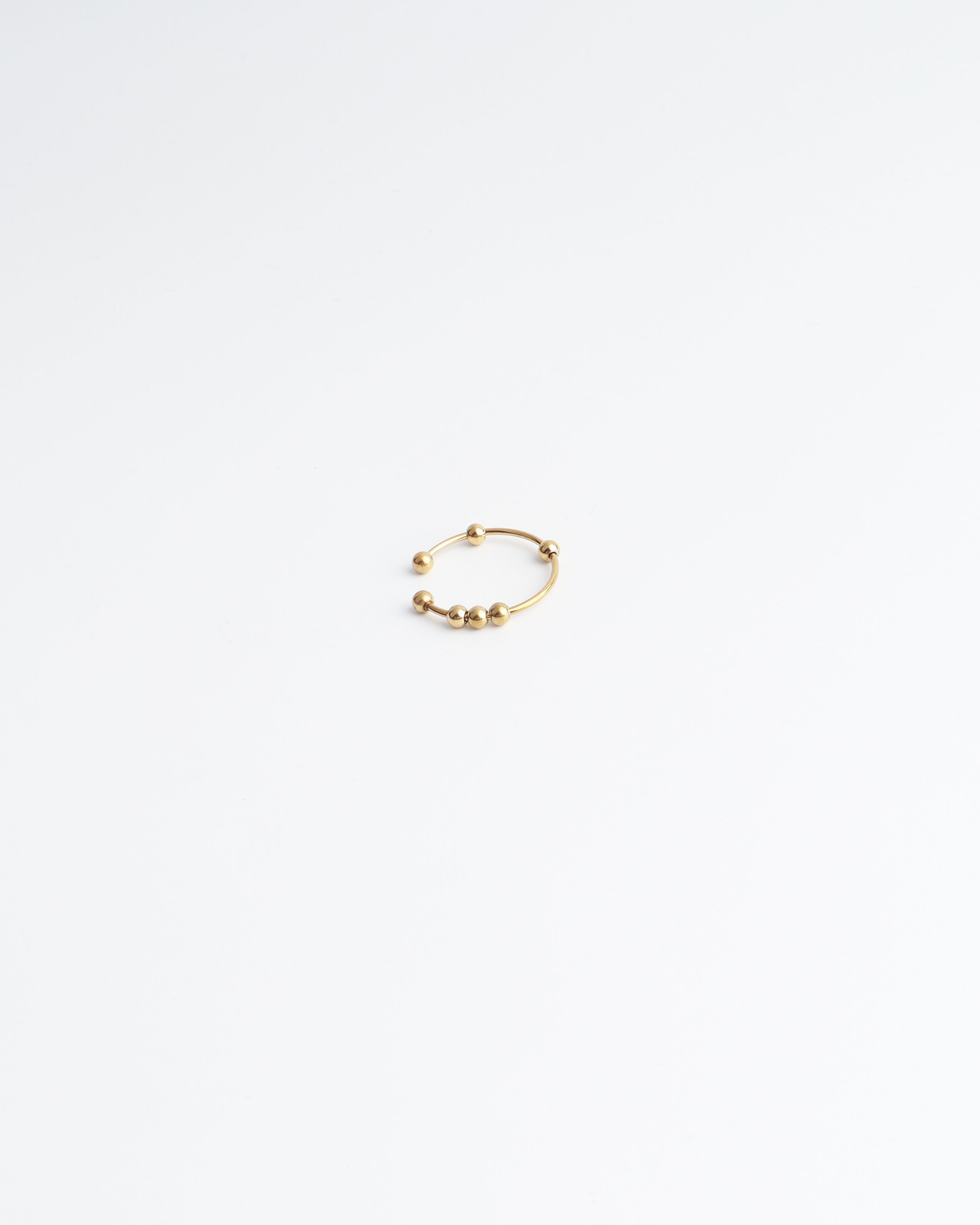 Anxiety - Ring - Stainless Steel - Adjustable