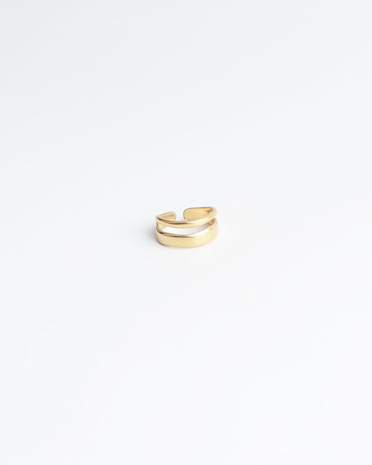 Bailey - Ring - Edelstahl - Einstellbar