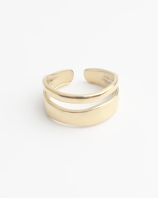 Bailey - Ring - Stainless Steel - Verstelbaar