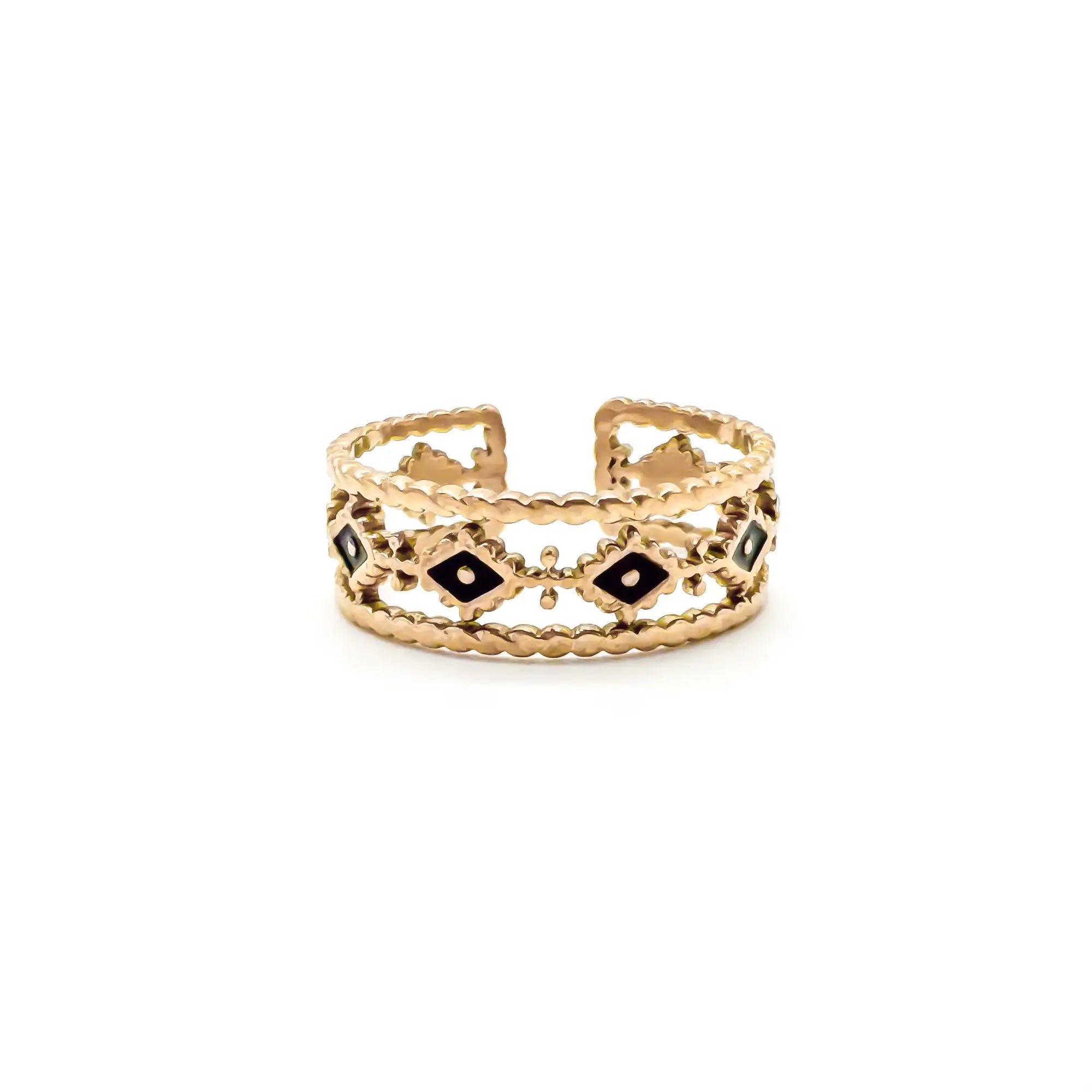 Lexy - Ring - Stainless Steel - Adjustable