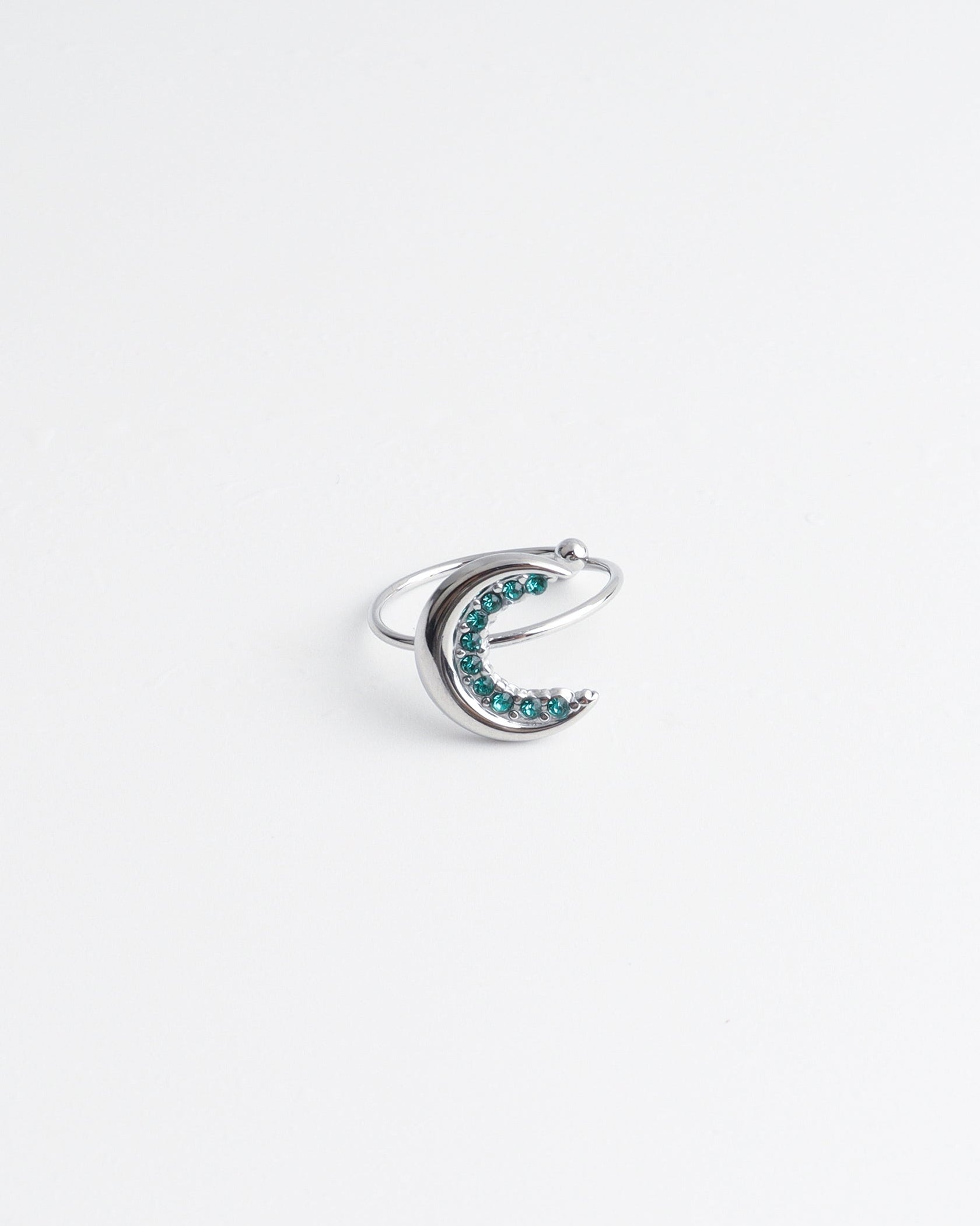 Once In A Moon - Ring - Edelstahl