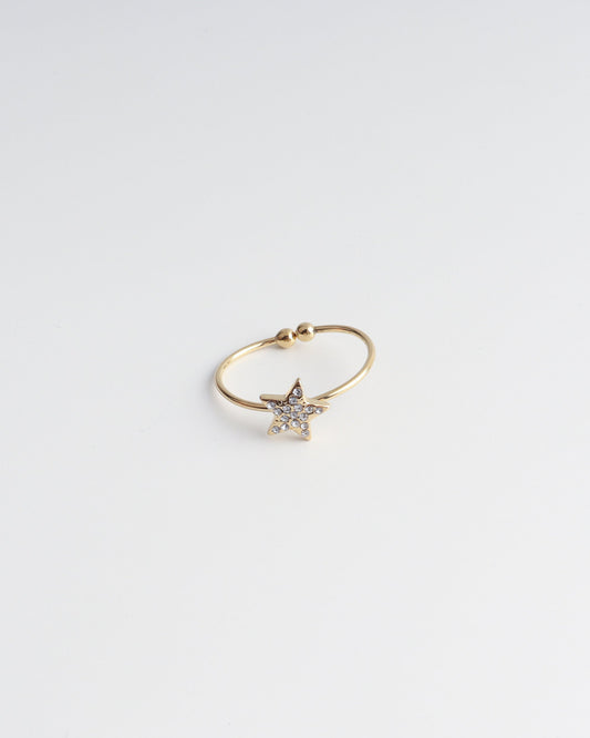 Shining Star - Anello - Acciaio inossidabile