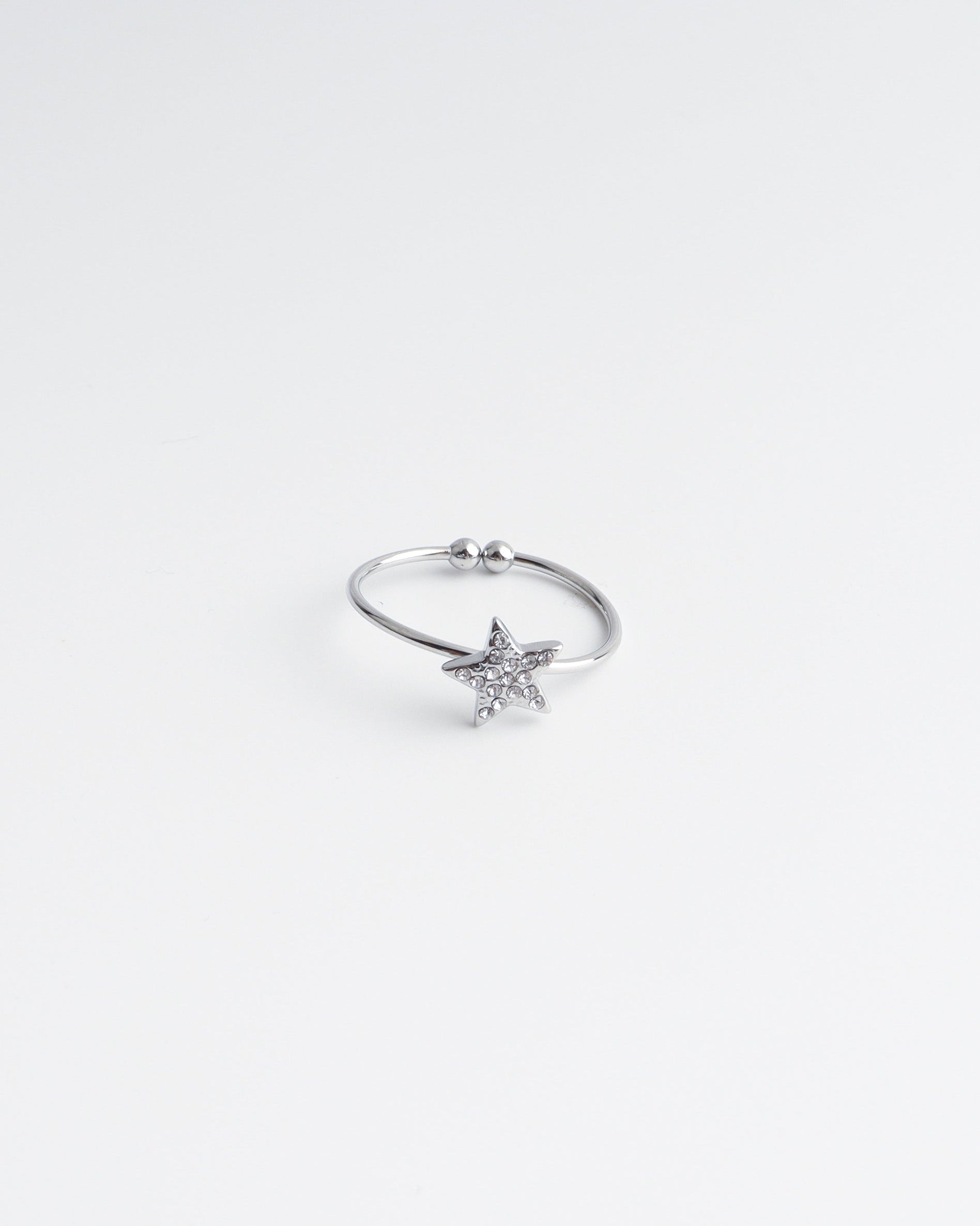 Shining Star - Ring - Stainless Steel