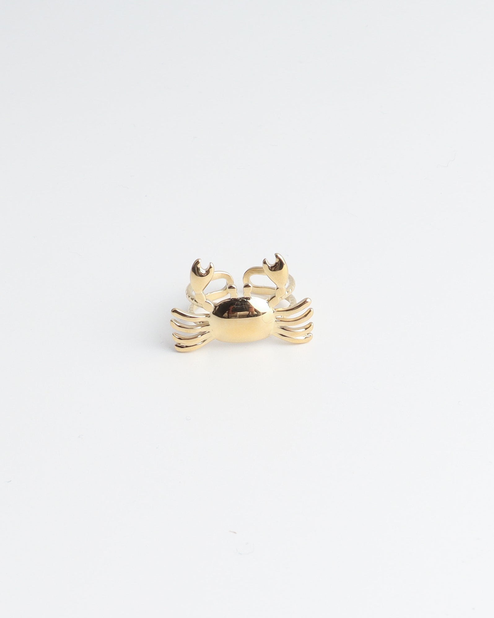 Crabby - Ring - Stainless Steel - Verstelbaar