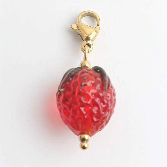 Fraise - Charm - Design Your Own - Acier inoxydable