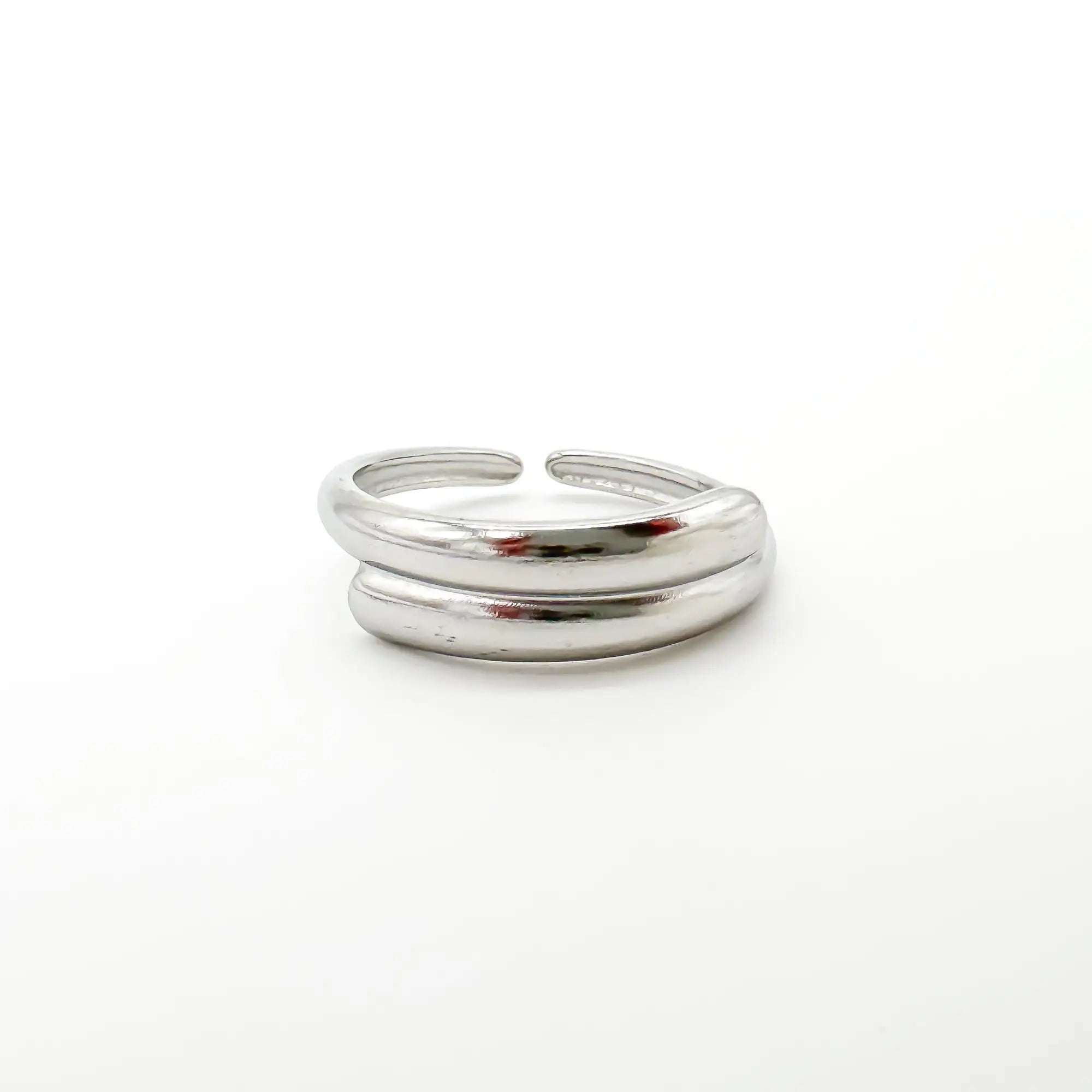 Ell - Ring - Stainless Steel - Verstelbaar