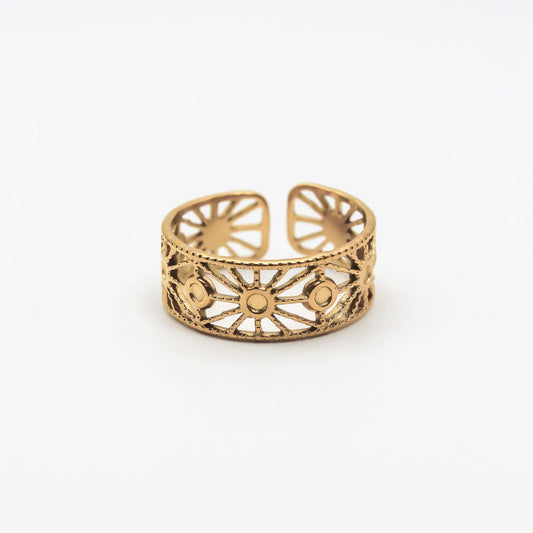 Sola - Ring - Stainless Steel - Verstelbaar