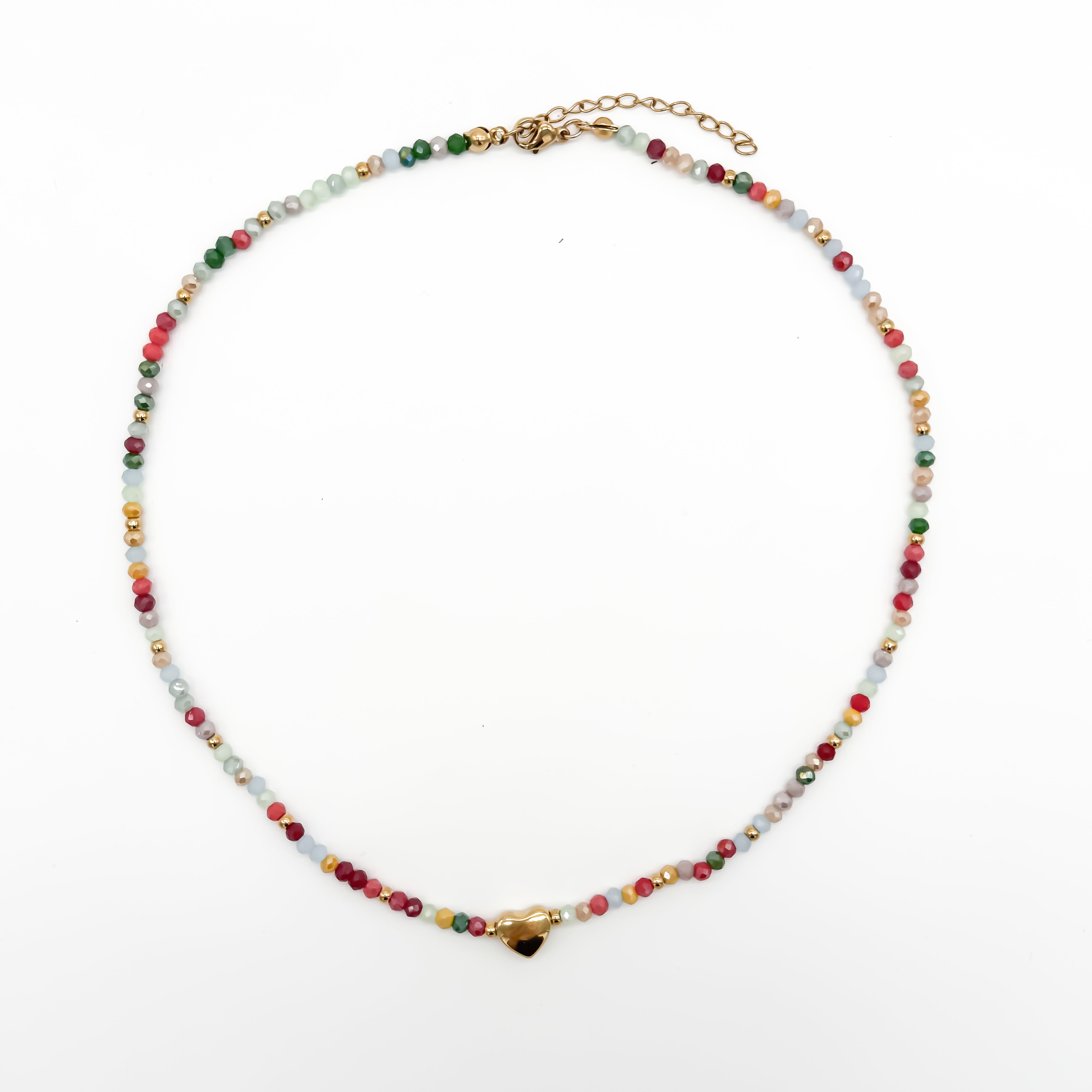 Amore colorato - Collana - Acciaio inossidabile