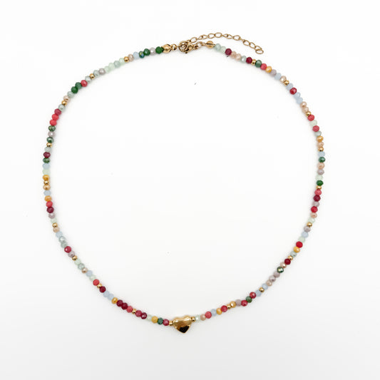 Amore colorato - Collana - Acciaio inossidabile