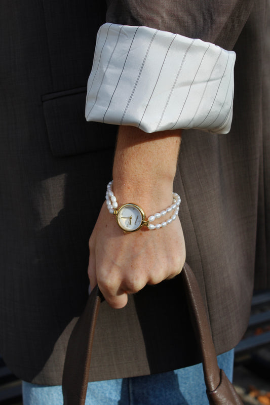 Julienne - Horloge - Stainless Steel