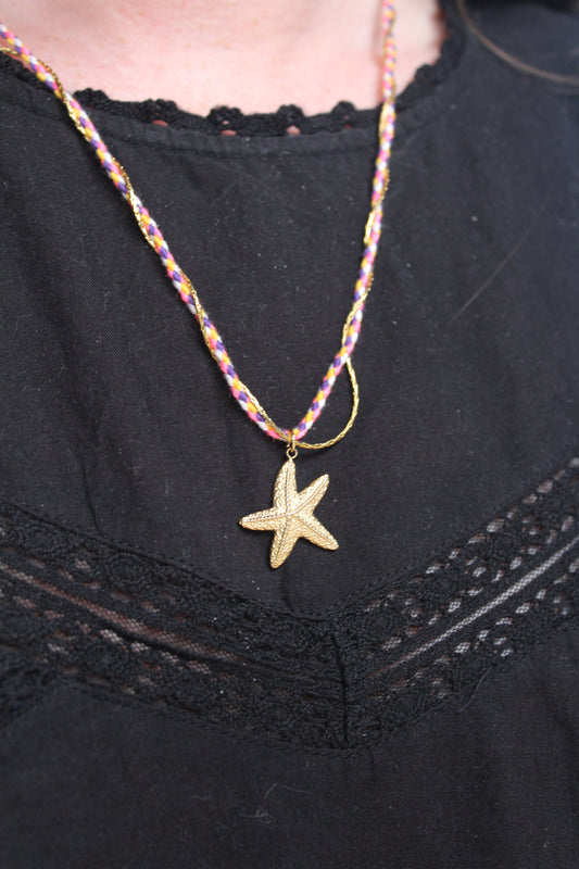 Sea Star - Collana - Acciaio inossidabile