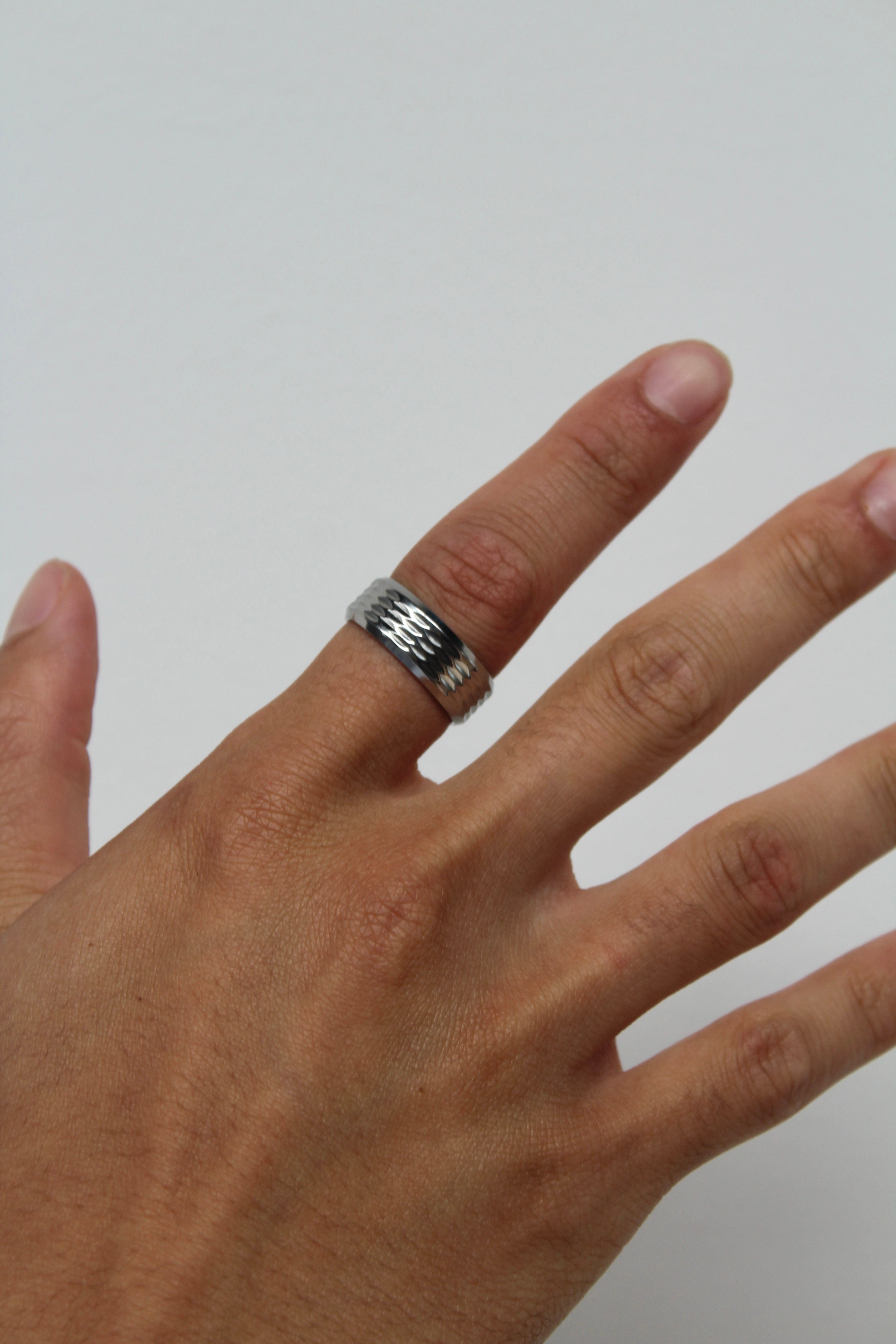 Cain - Anillo - Acero inoxidable