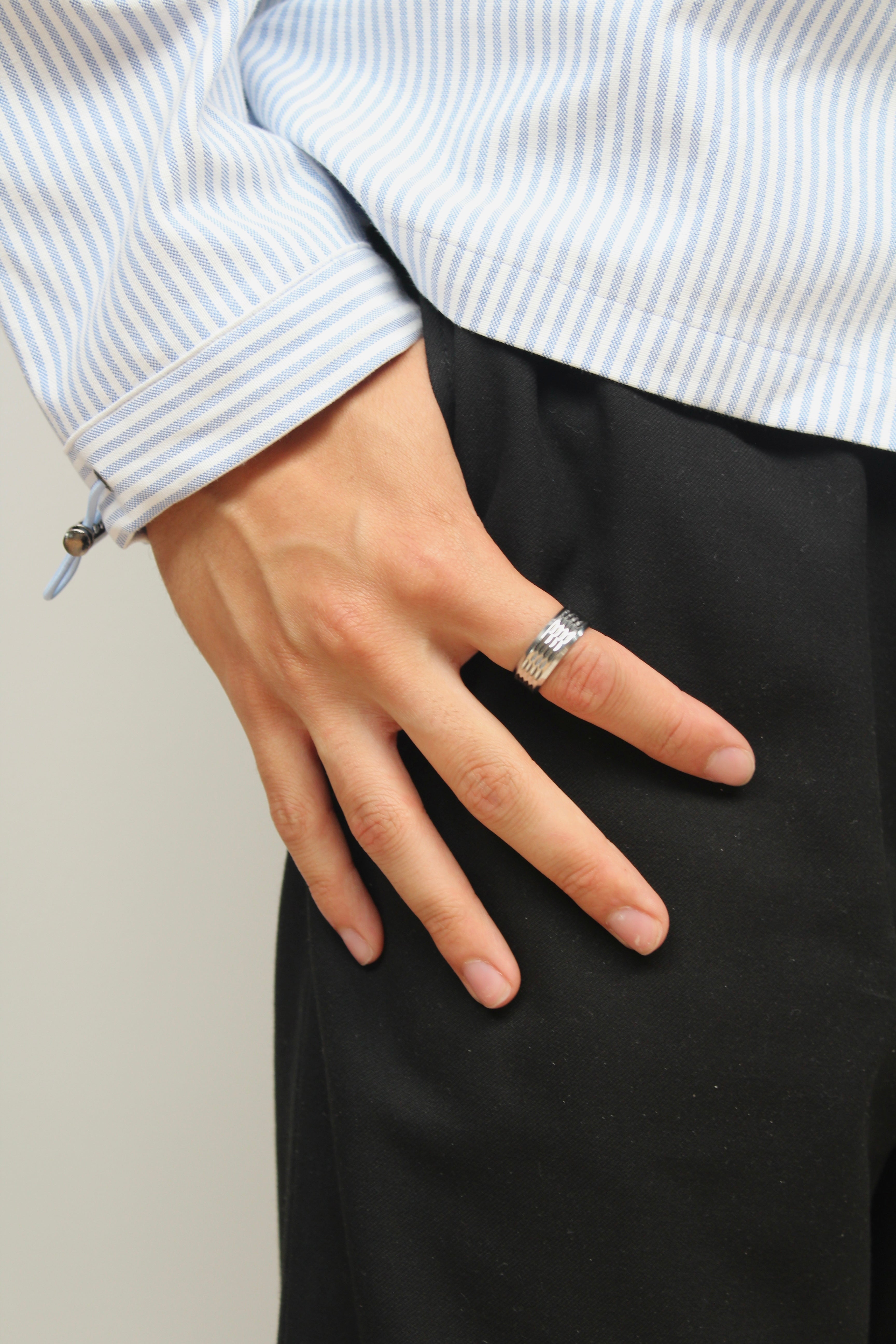 Cain - Anillo - Acero inoxidable