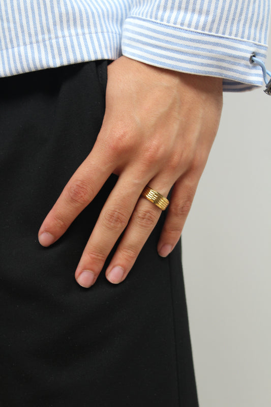 Cain - Anillo - Acero inoxidable