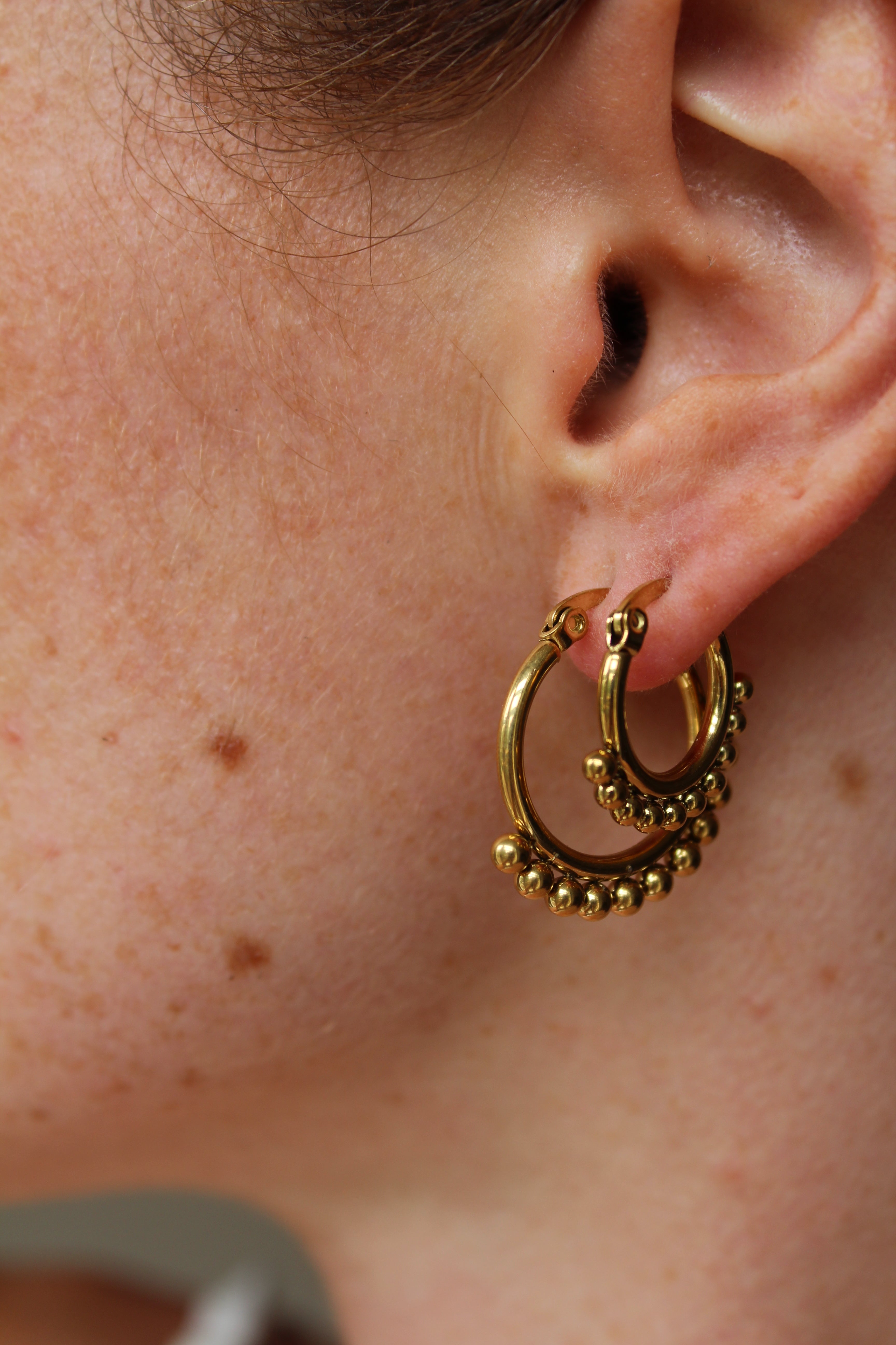 Floortje - Boucles d'oreilles - Acier inoxydable