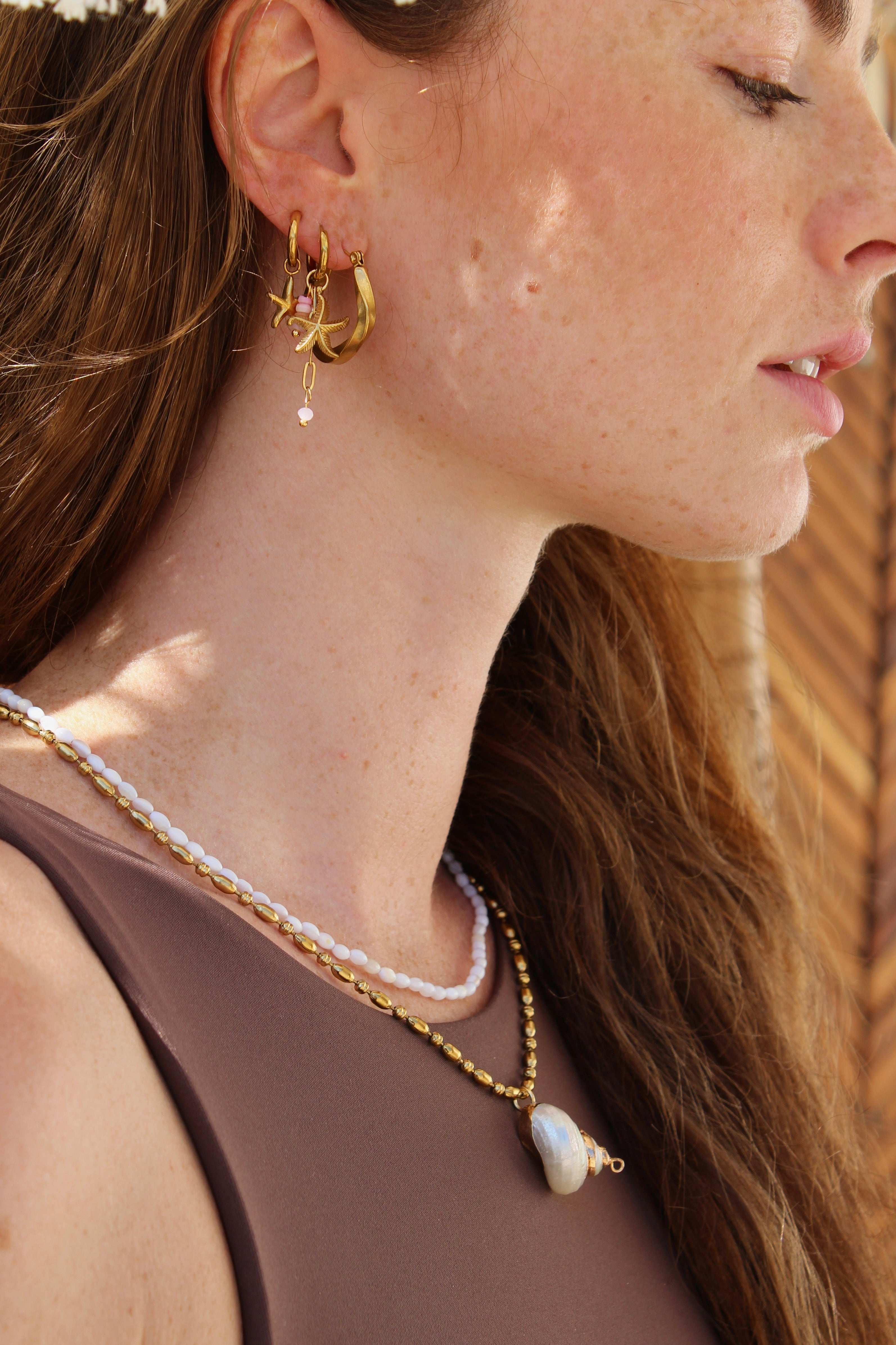Real Shell - Collier - Acier inoxydable