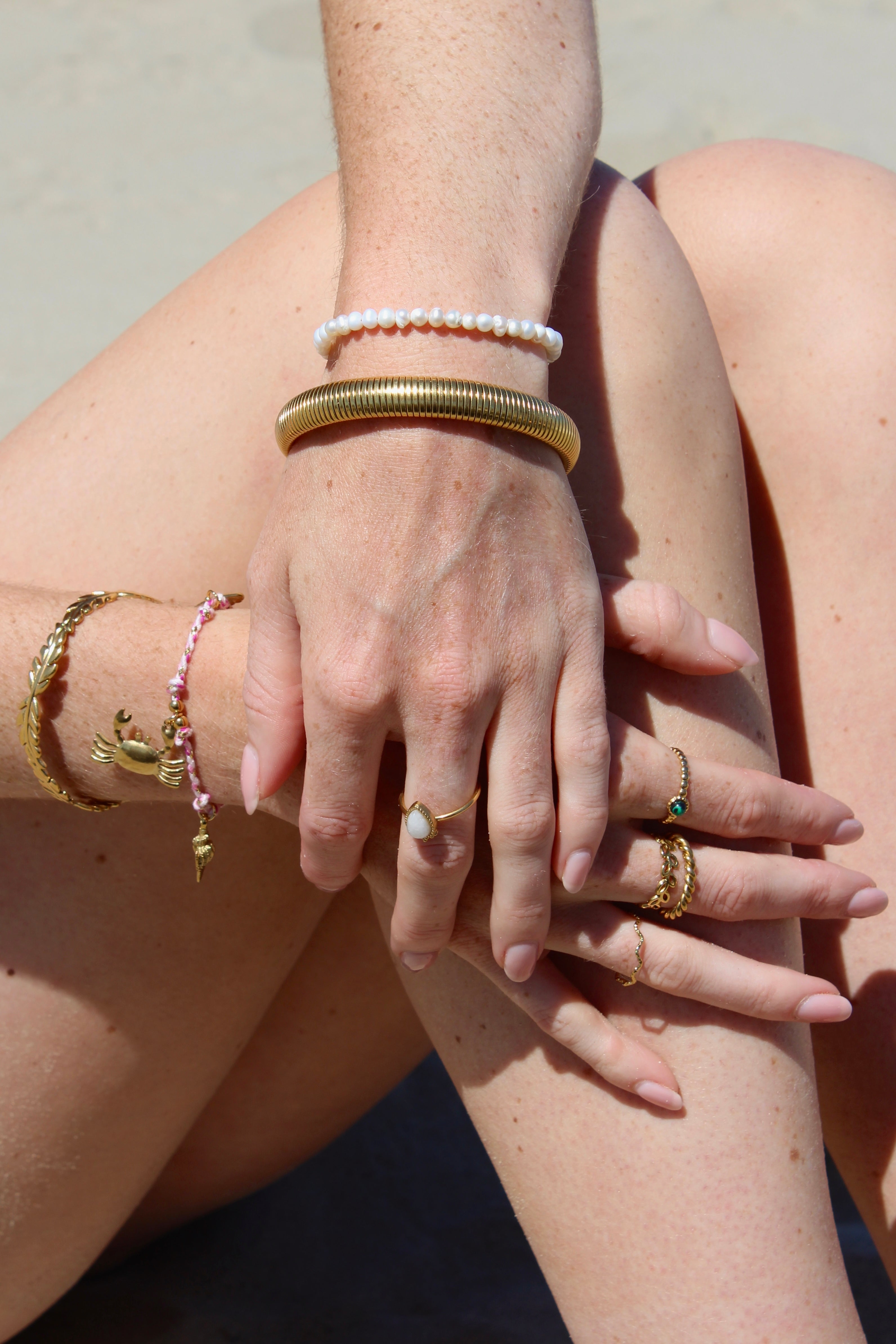 Real Shell - Bracelet - Stainless Steel