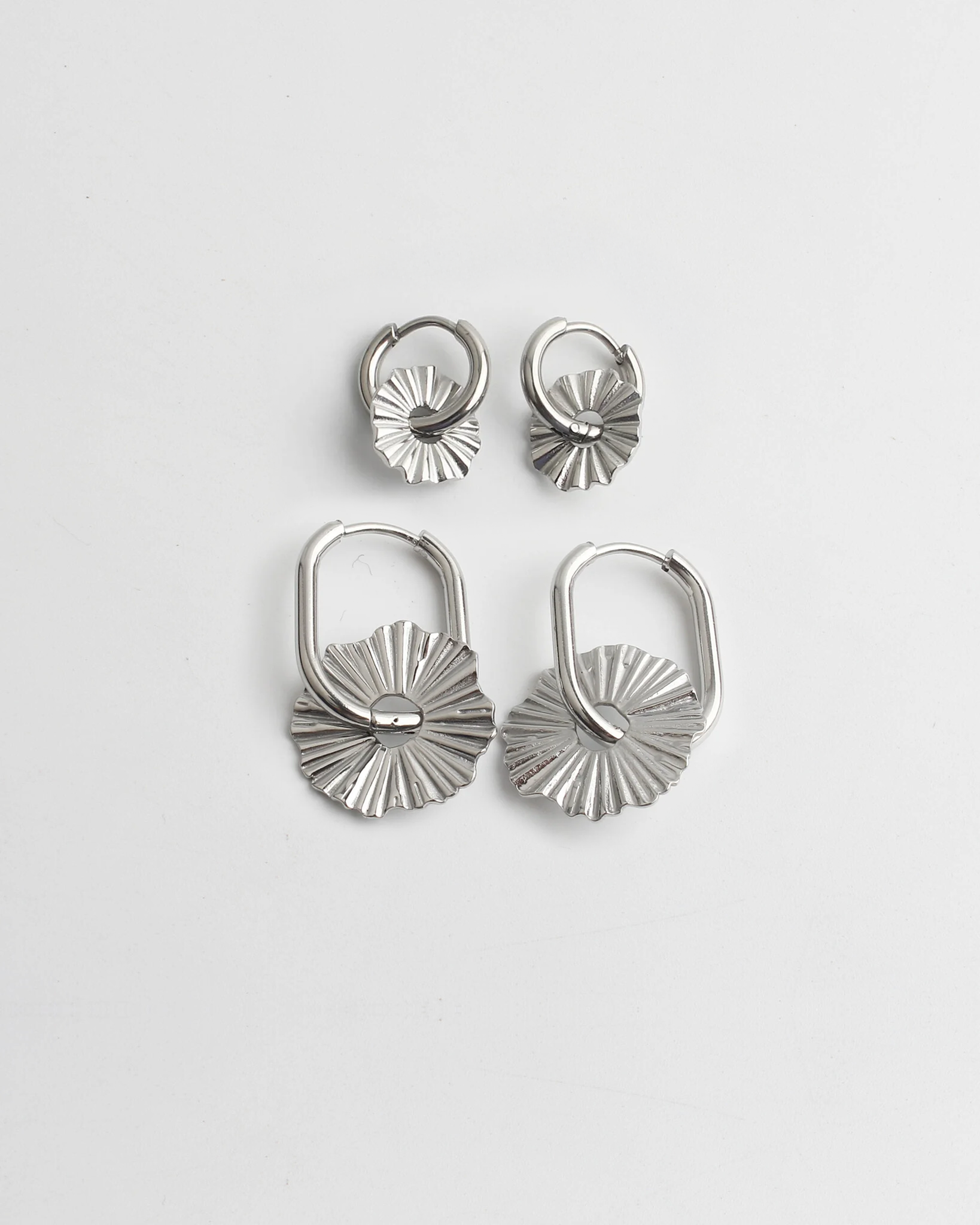 Loya - Boucles d'oreilles - Acier inoxydable
