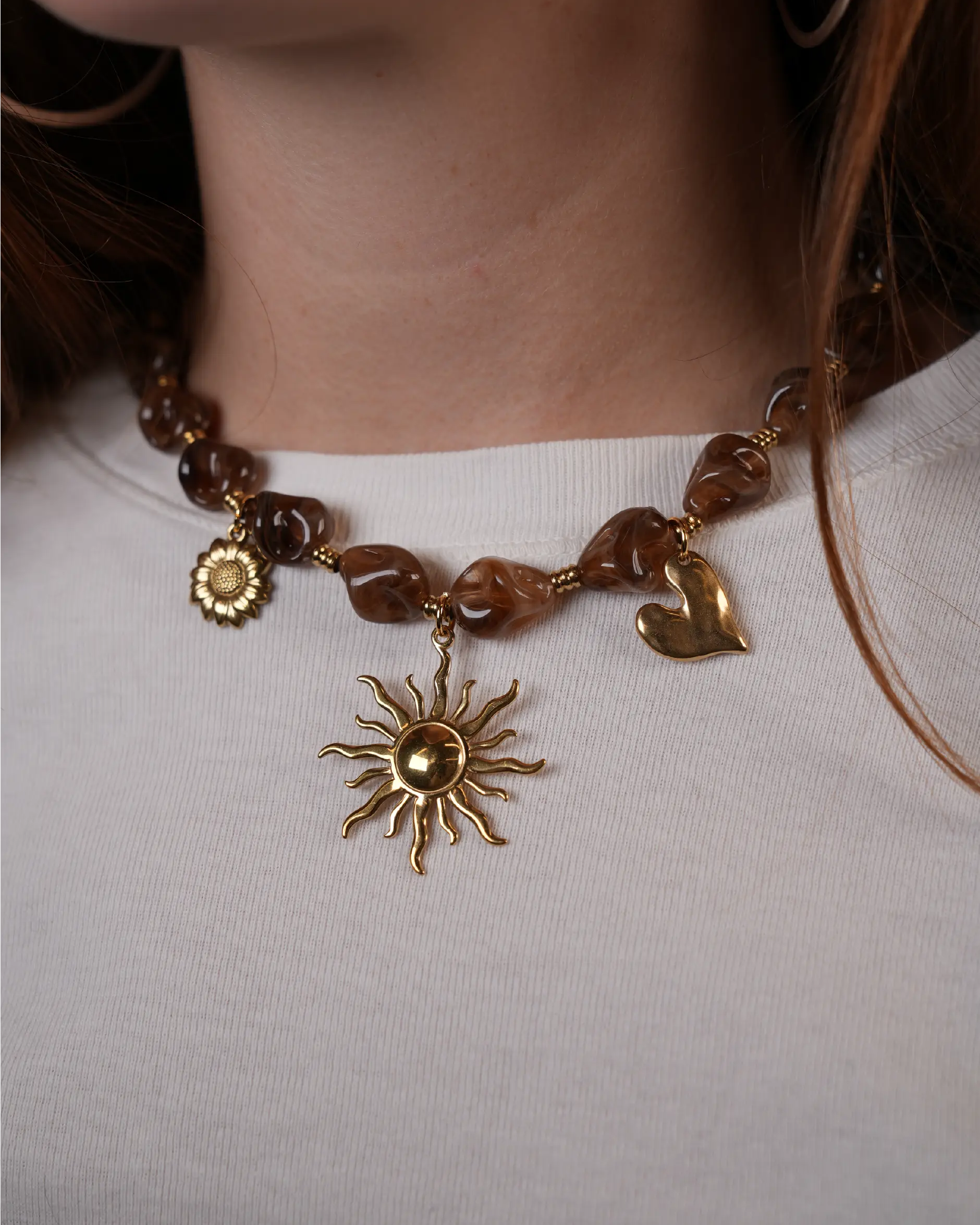 Maezie - Necklace - Stainless Steel