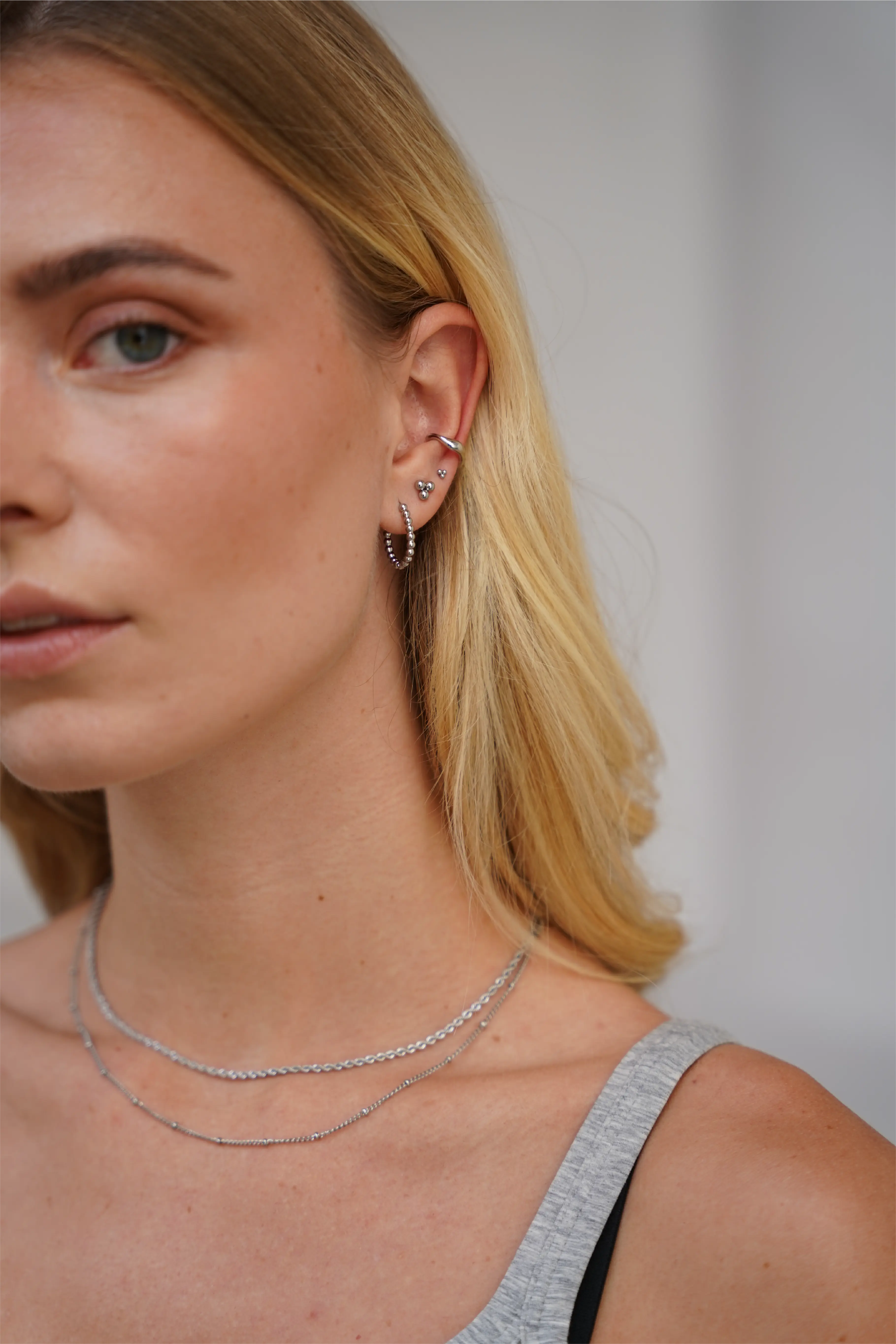 Adriana - Earcuff - Stainless Steel