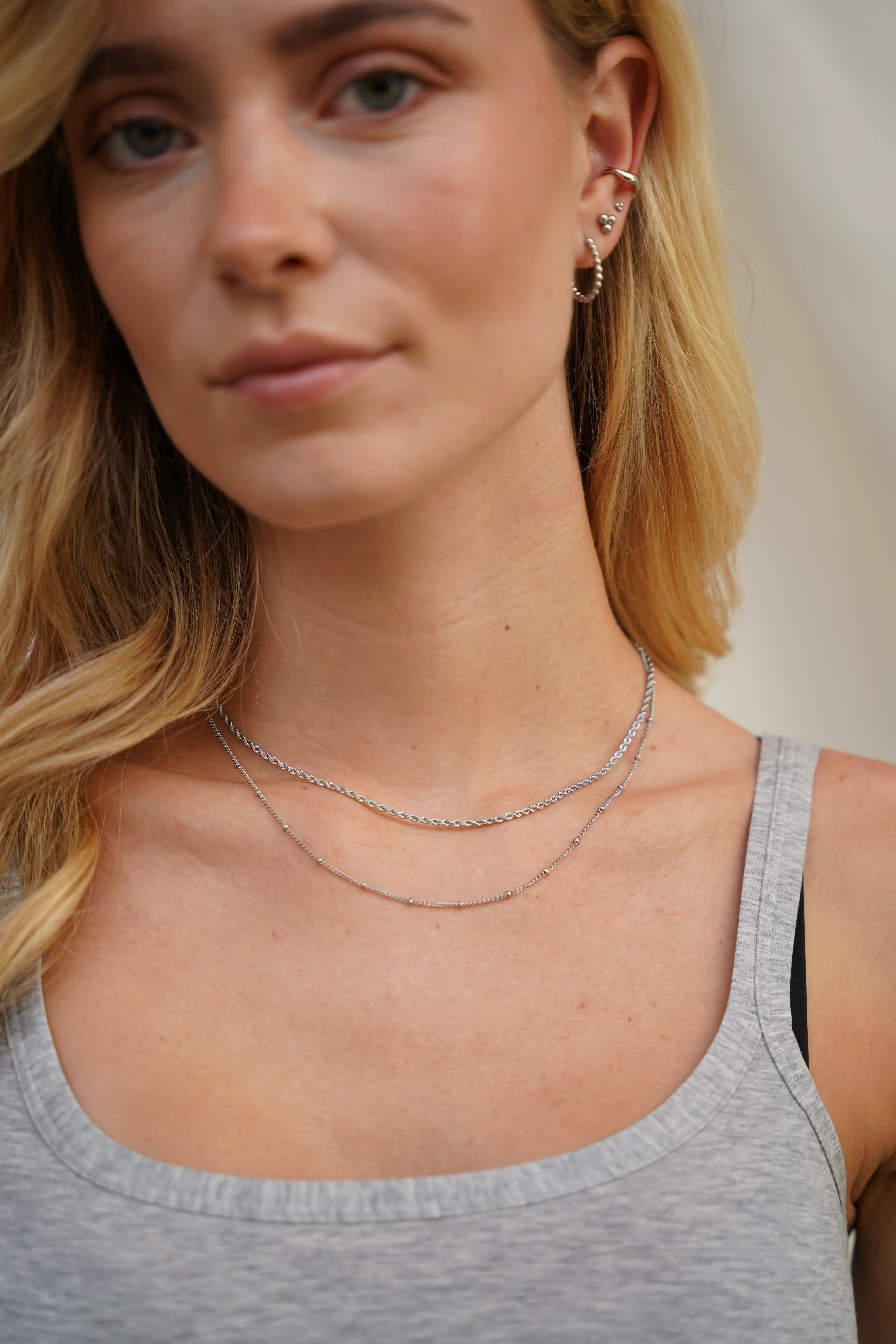 Twisted - Collier - Acier inoxydable