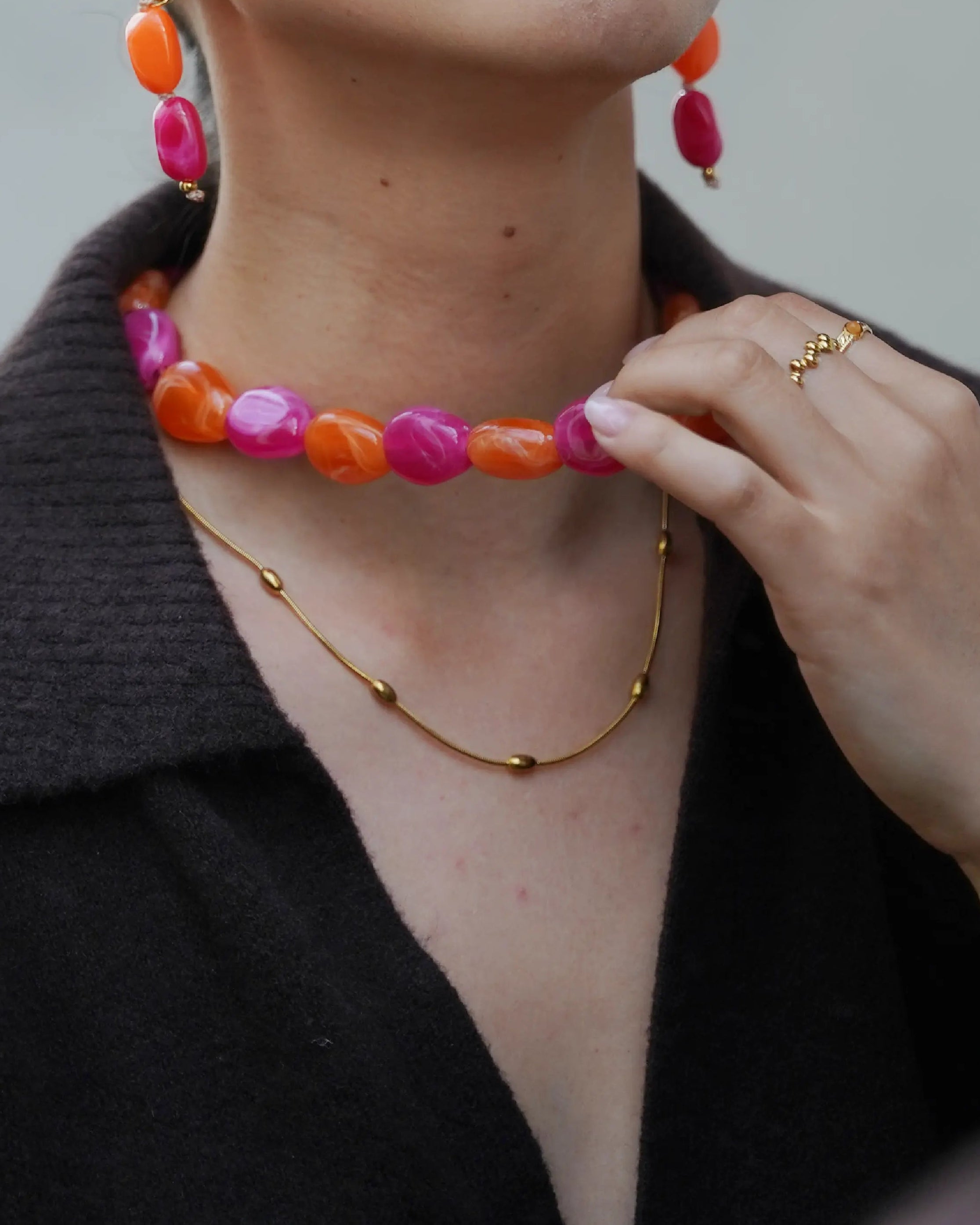 Ainoa - Necklace - Stainless Steel