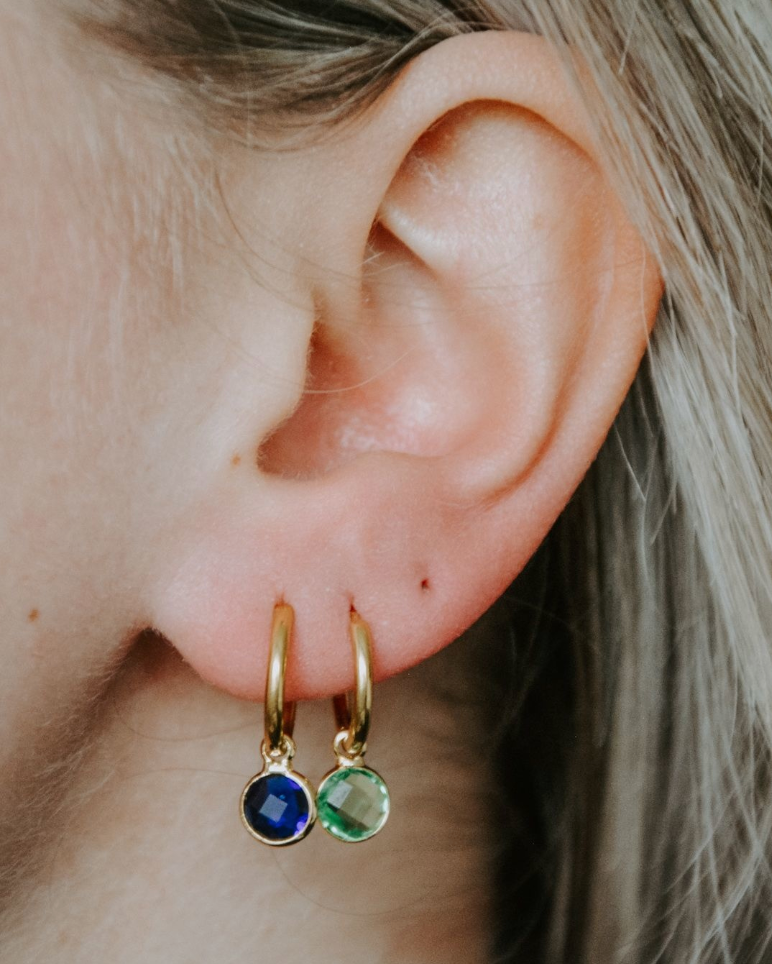 Runde Nina - Ohrringe - Edelstahl