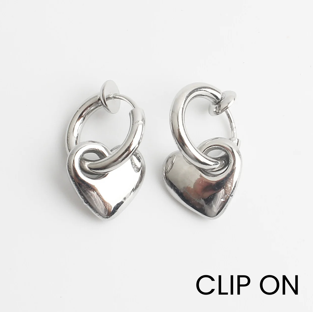 Carly - Pendientes - Acero inoxidable