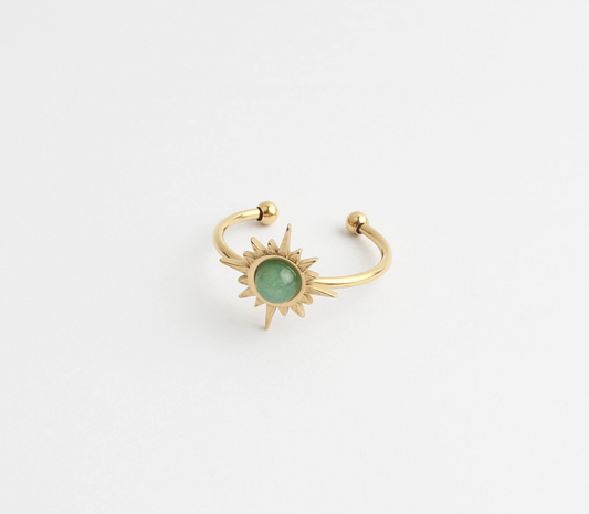 Chasser le soleil - Bague - Réglable - Acier inoxydable