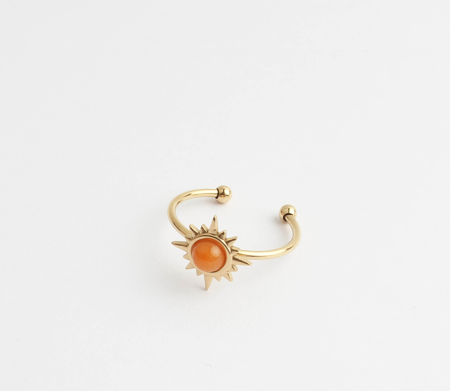 Chasser le soleil - Bague - Réglable - Acier inoxydable