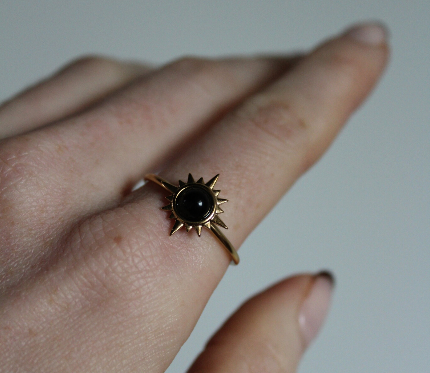 Chasser le soleil - Bague - Réglable - Acier inoxydable