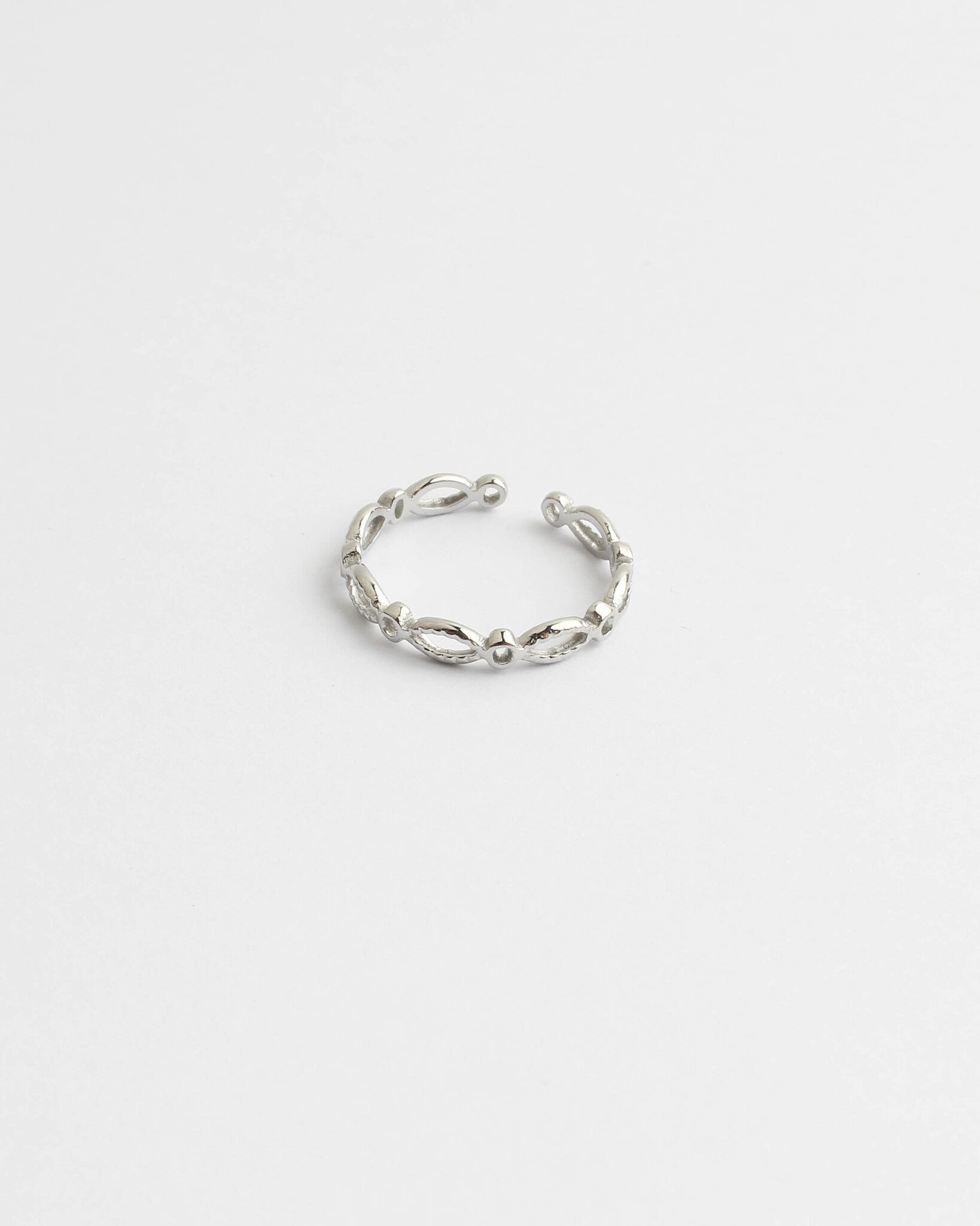 Alia - Bague - Acier inoxydable