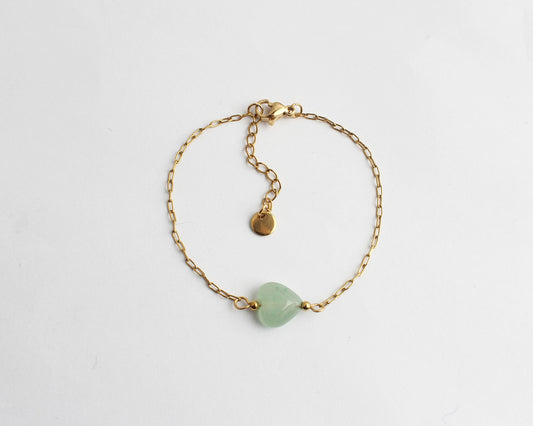 Natural Heart - Armband - Edelstahl