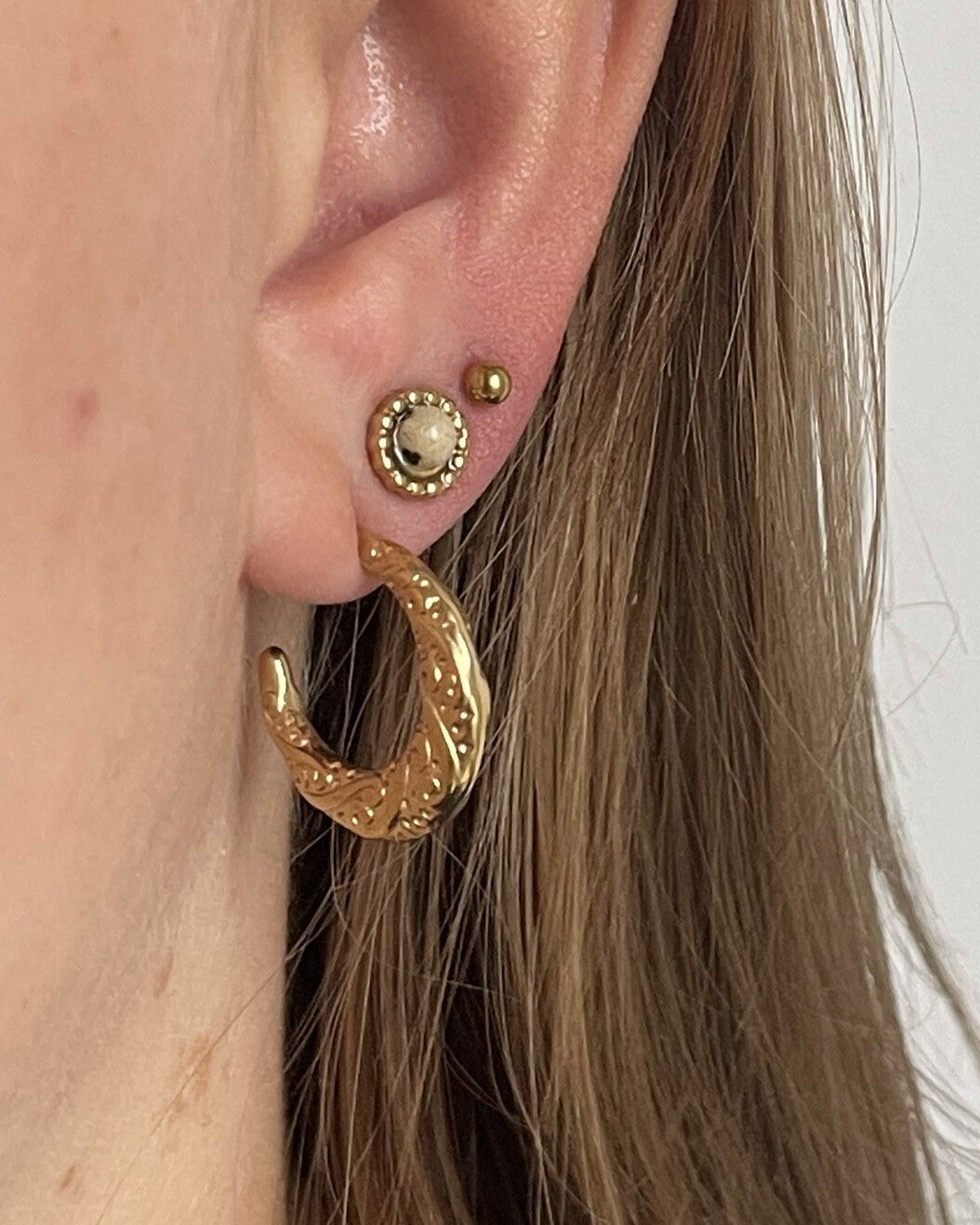 Leyla - Oorbellen - Stainless Steel