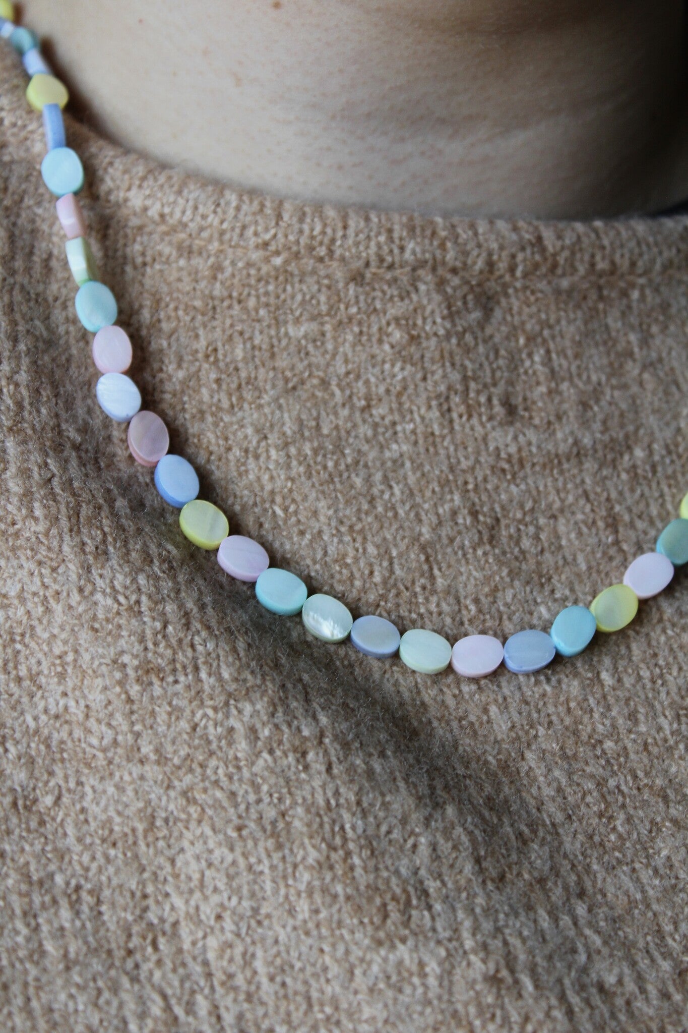 Round And Round - Necklace - Stainless Steel
