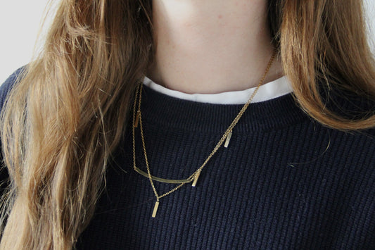 Freja - Necklace - Stainless Steel