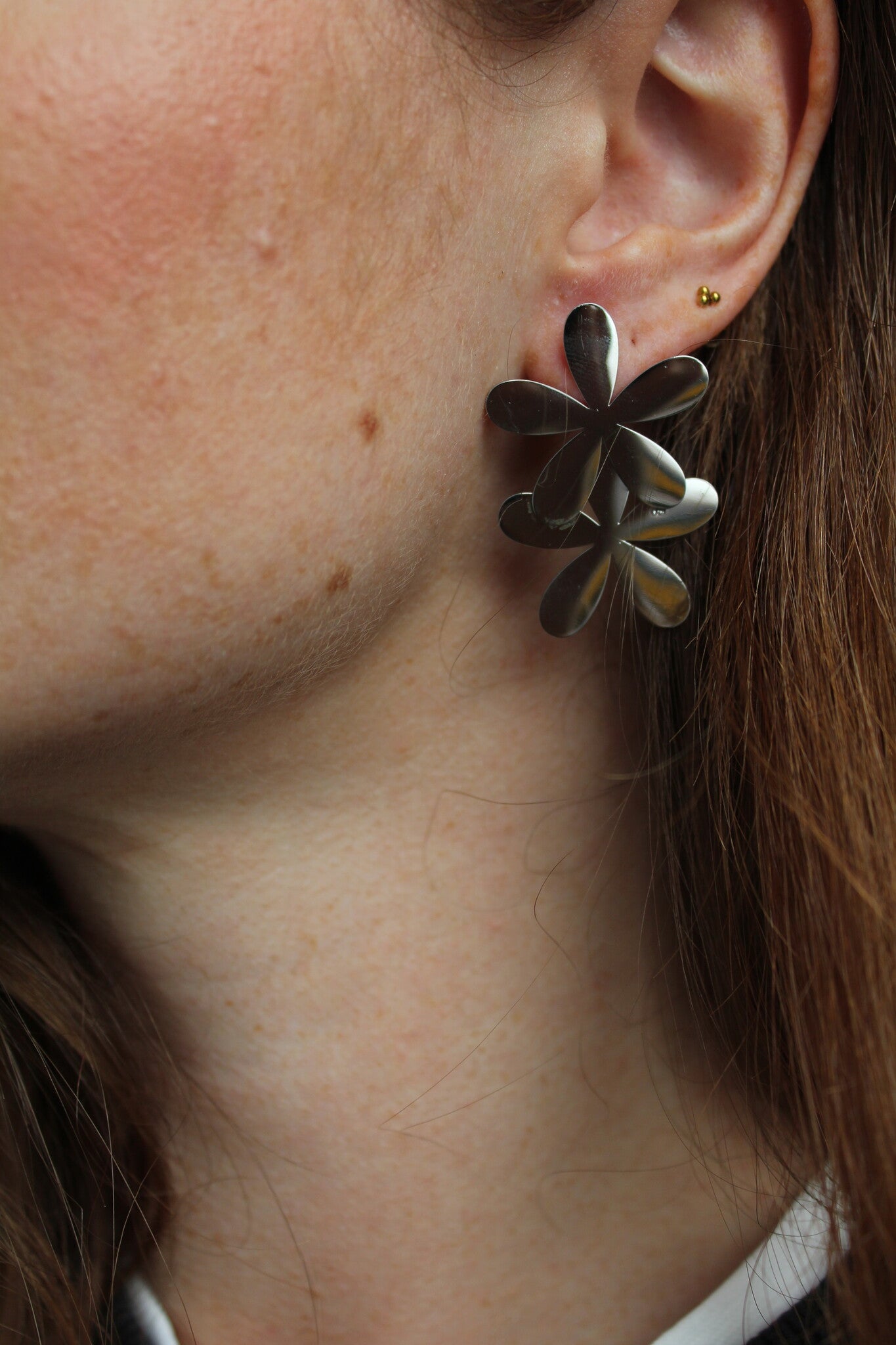 Flores - Boucles d'oreilles - Acier inoxydable