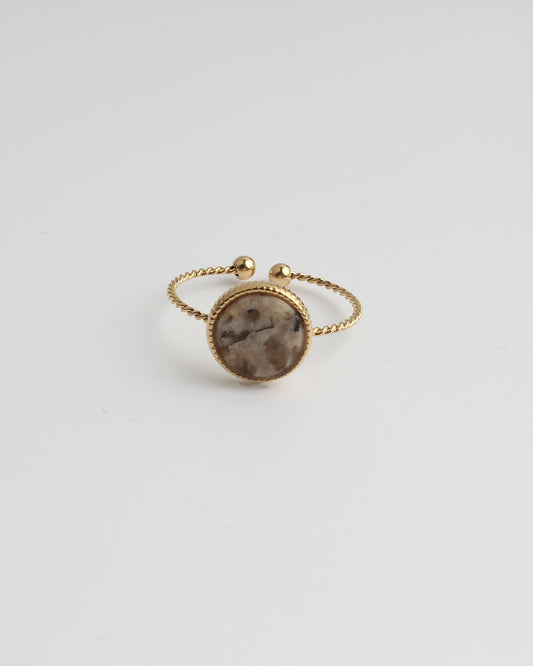 Caya - Anillo - Acero inoxidable - Ajustable