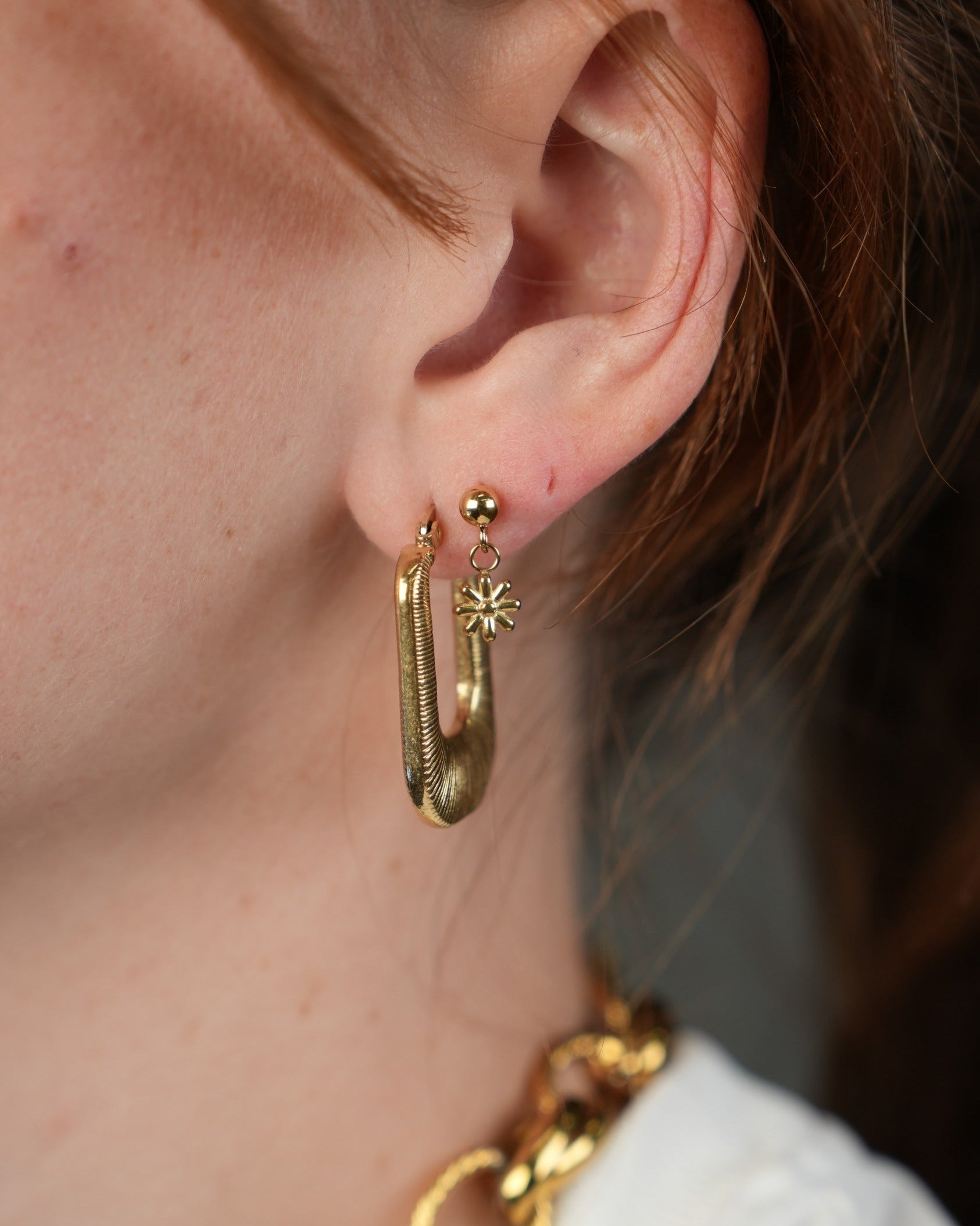 Little Daisy -  Stud - Orecchini - Acciaio inossidabile