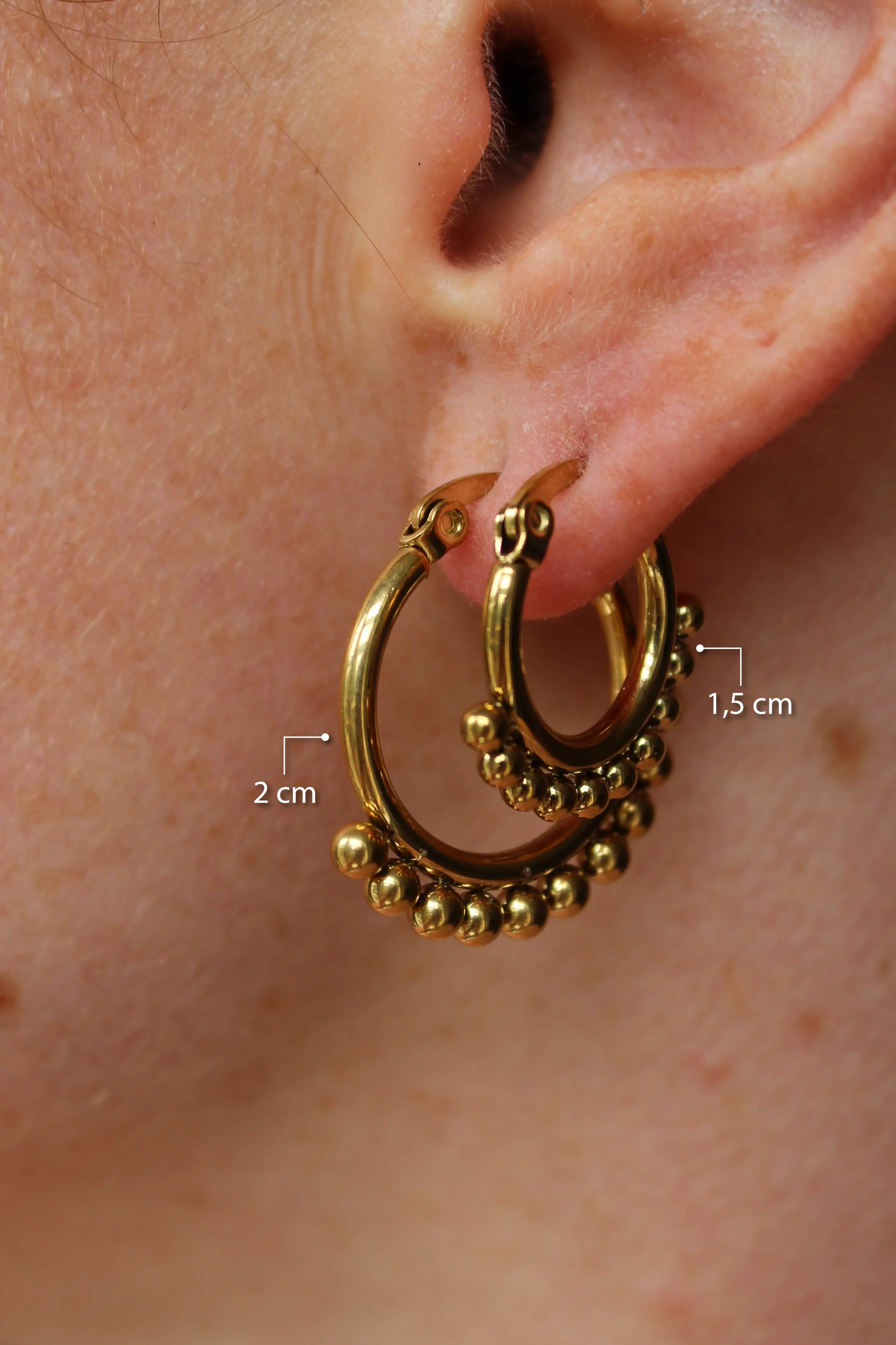 Floortje - Earrings - Stainless Steel