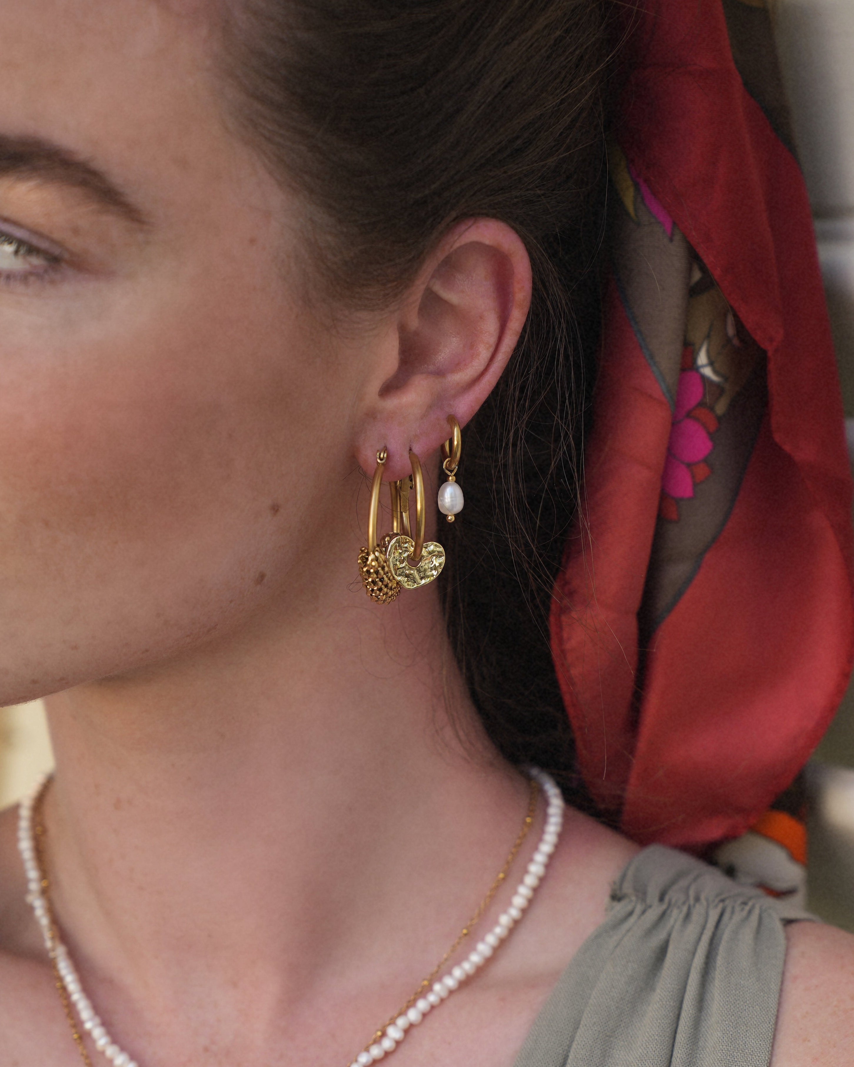 Dotted - Ring - 3 laags - Stainless Steel - Verstelbaar