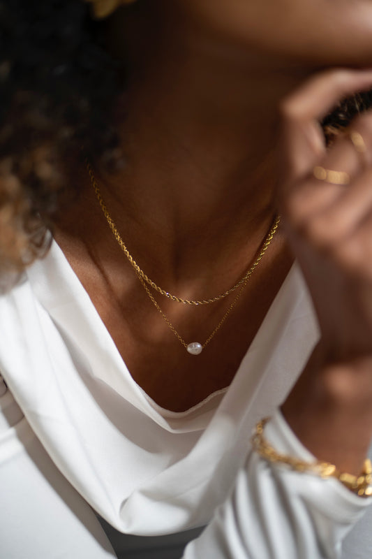 Twisted - Collana - Acciaio inossidabile