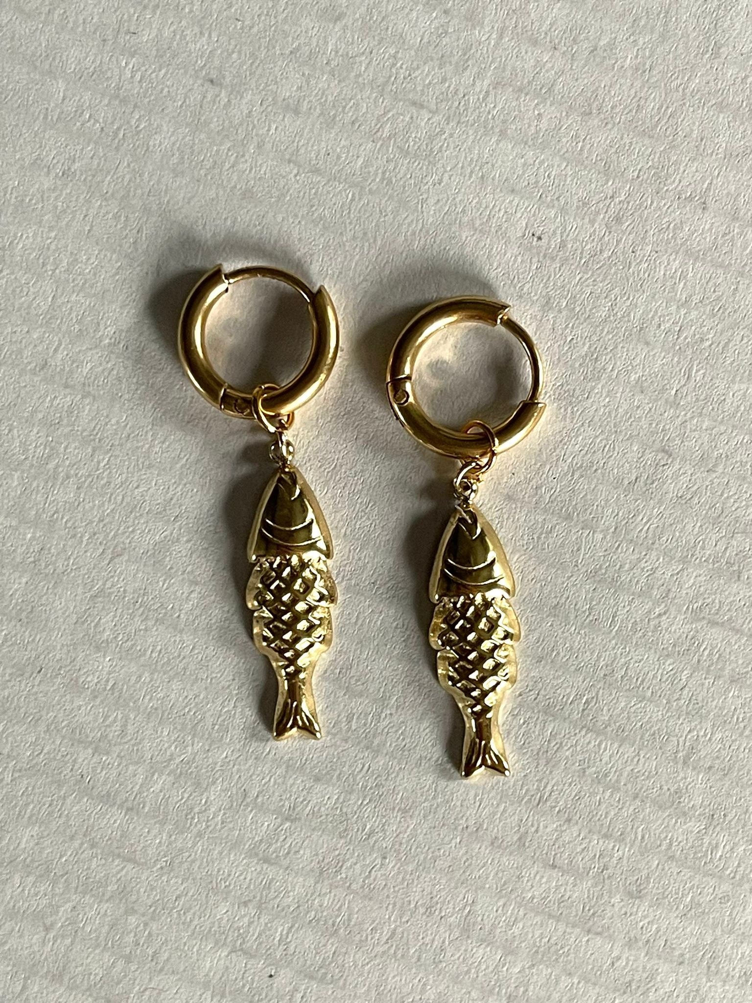 Fisch - Ohrringe - Edelstahl