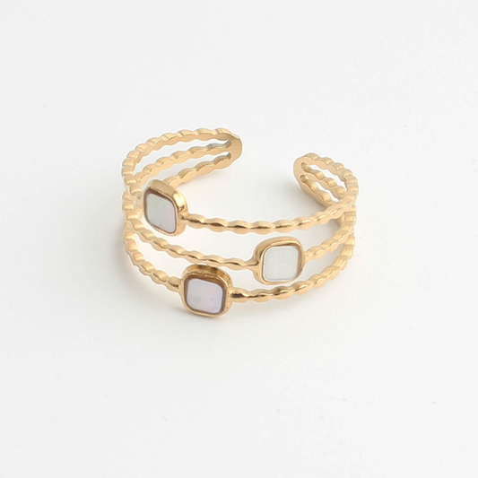 Meike - Ring - Stainless Steel - Adjustable